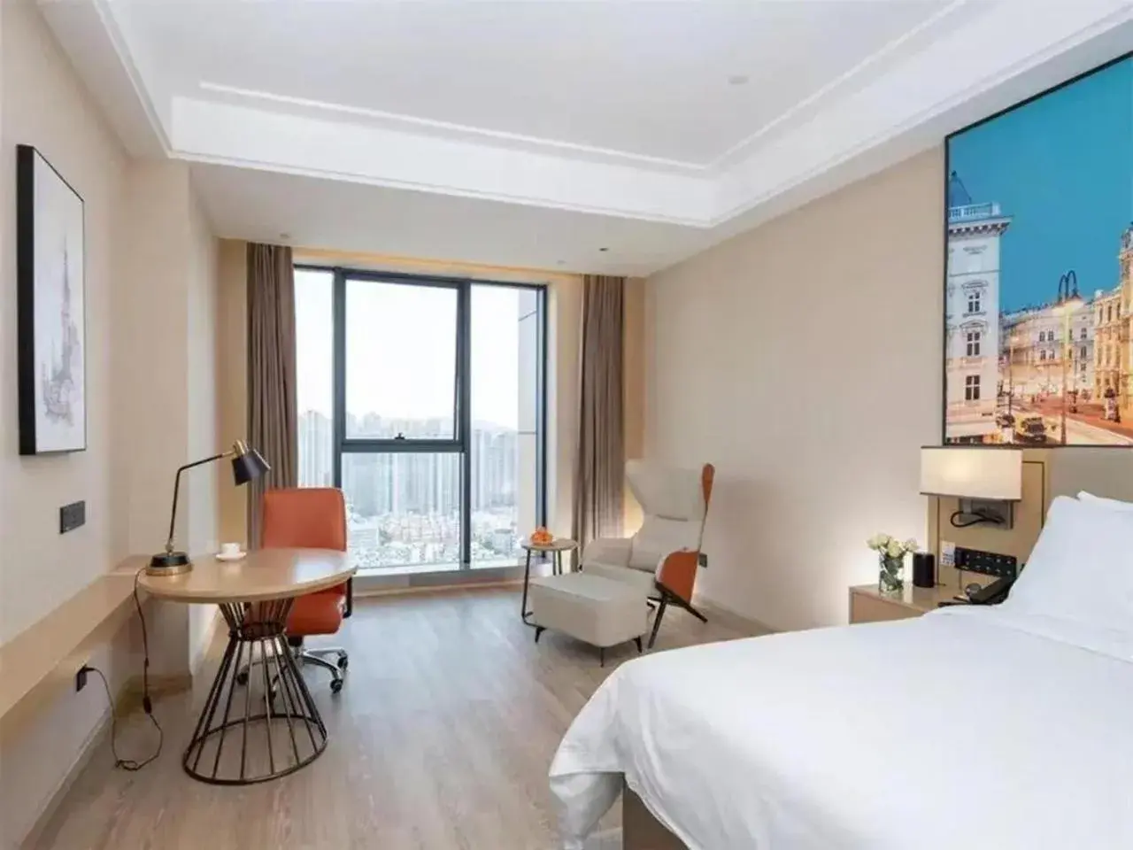 Bed in Venus International Hotel Changsha Meixihu Branch Bed in Venus International Hotel Changsha Meixihu Branch