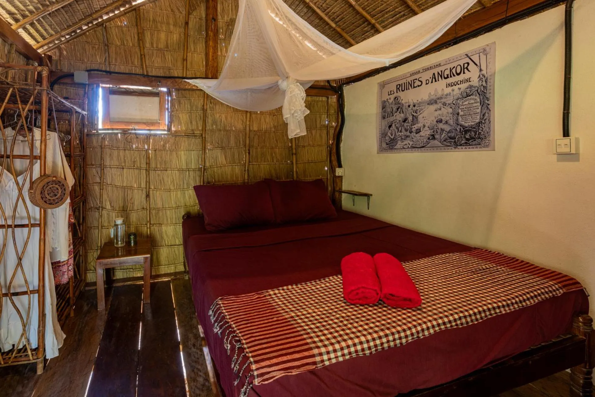 Bed in Kampot Cabana