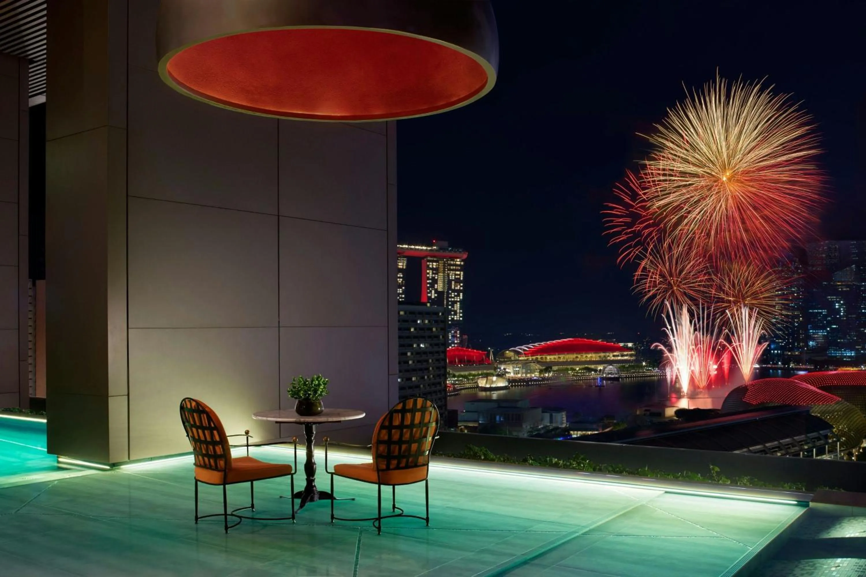 View (from property/room) in JW Marriott Hotel Singapore South Beach