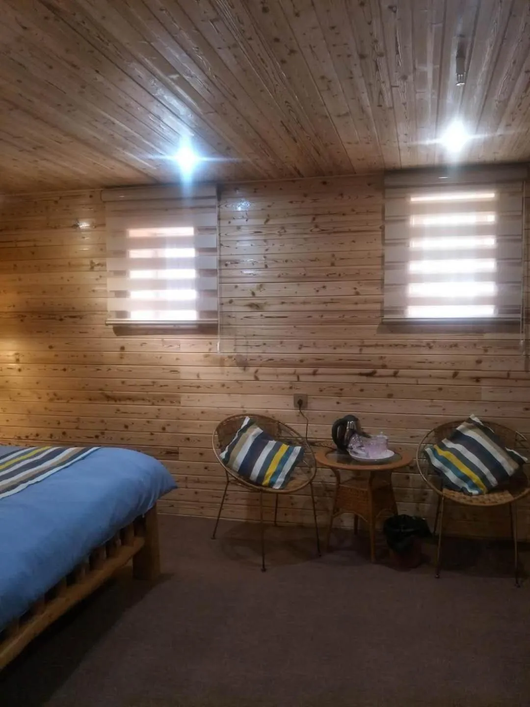 Bed in Nanjing Tulou Qingdelou Inn