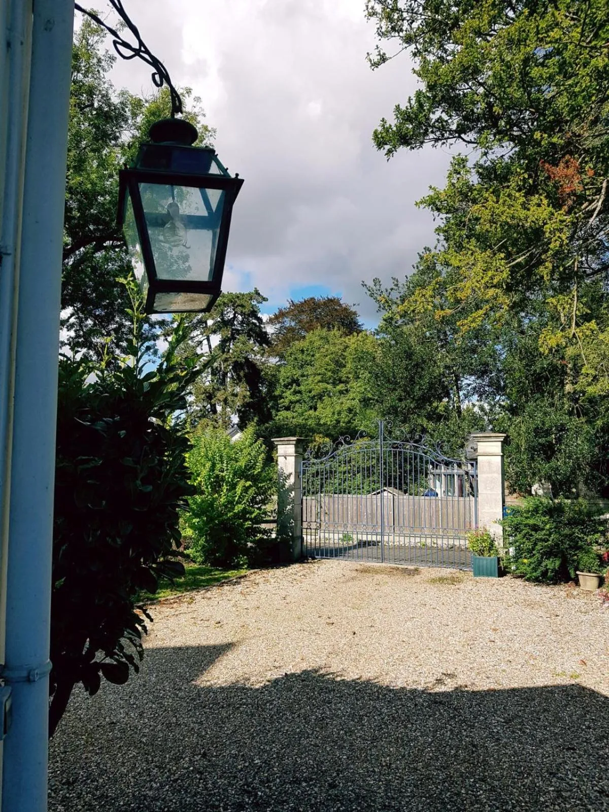 Garden view in Manoir de l'As de Trèfle