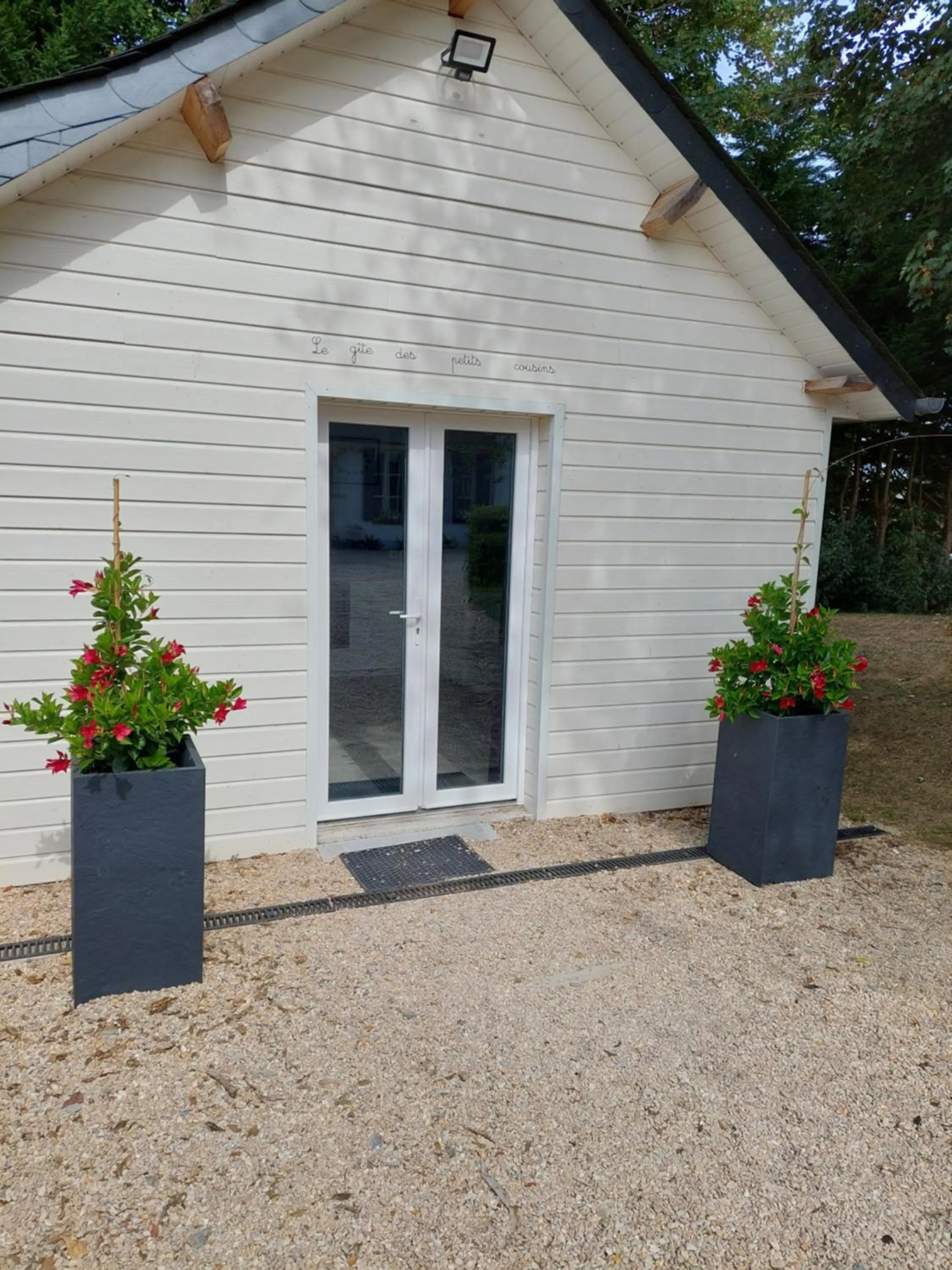 Garden view in Manoir de l'As de Trèfle