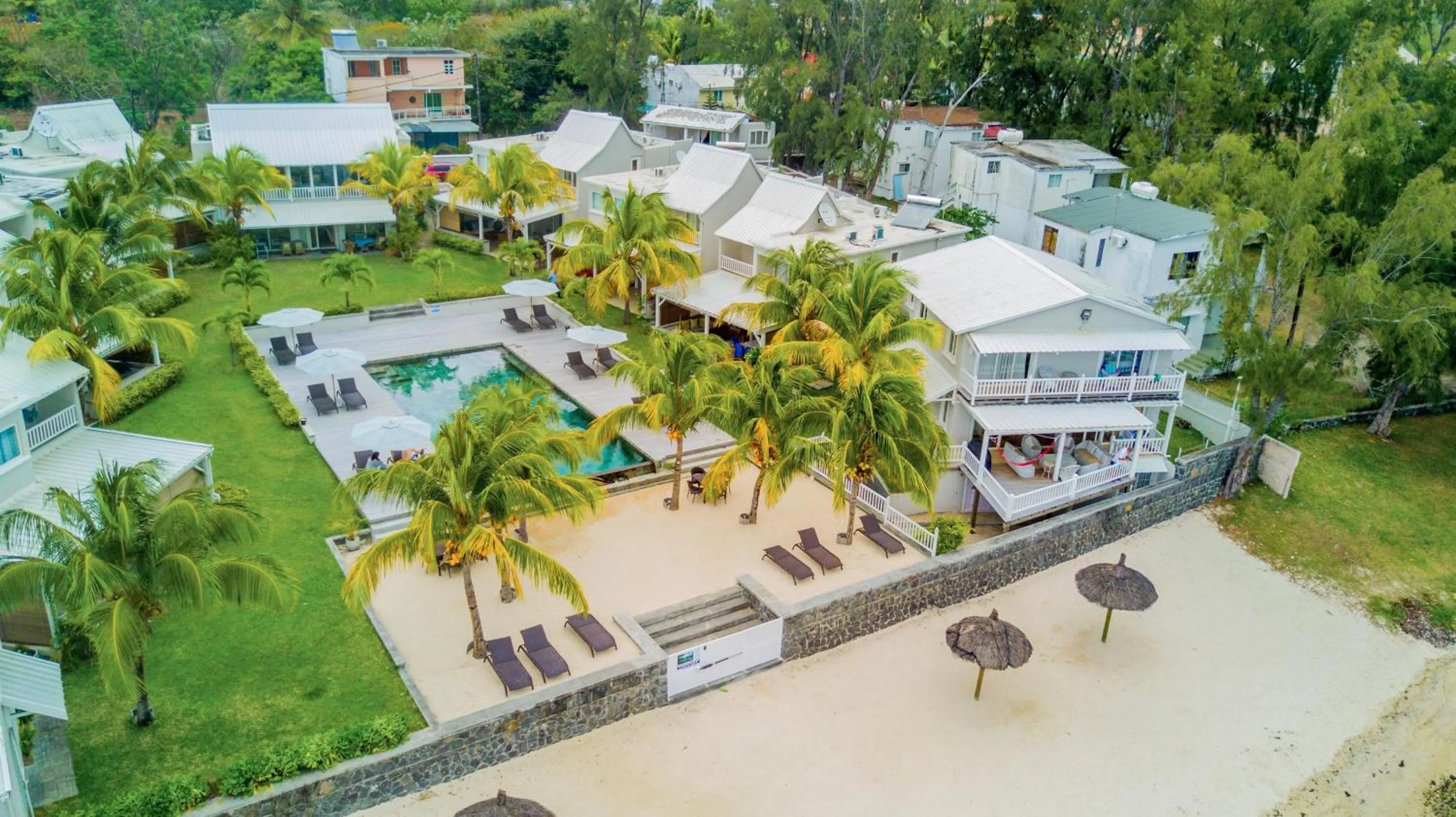 Bird's eye view in White Oaks Villas