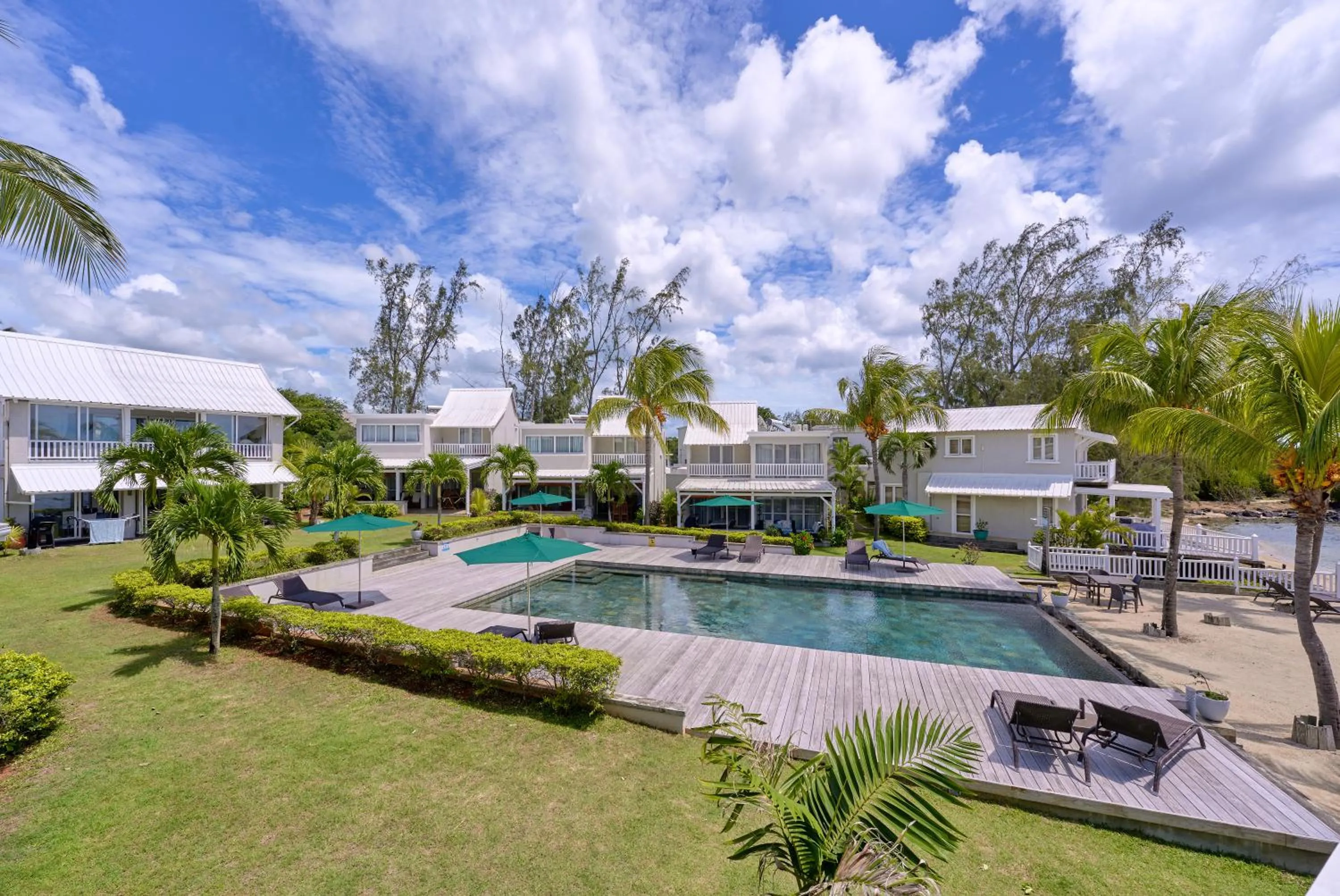 Pool view in White Oaks Villas