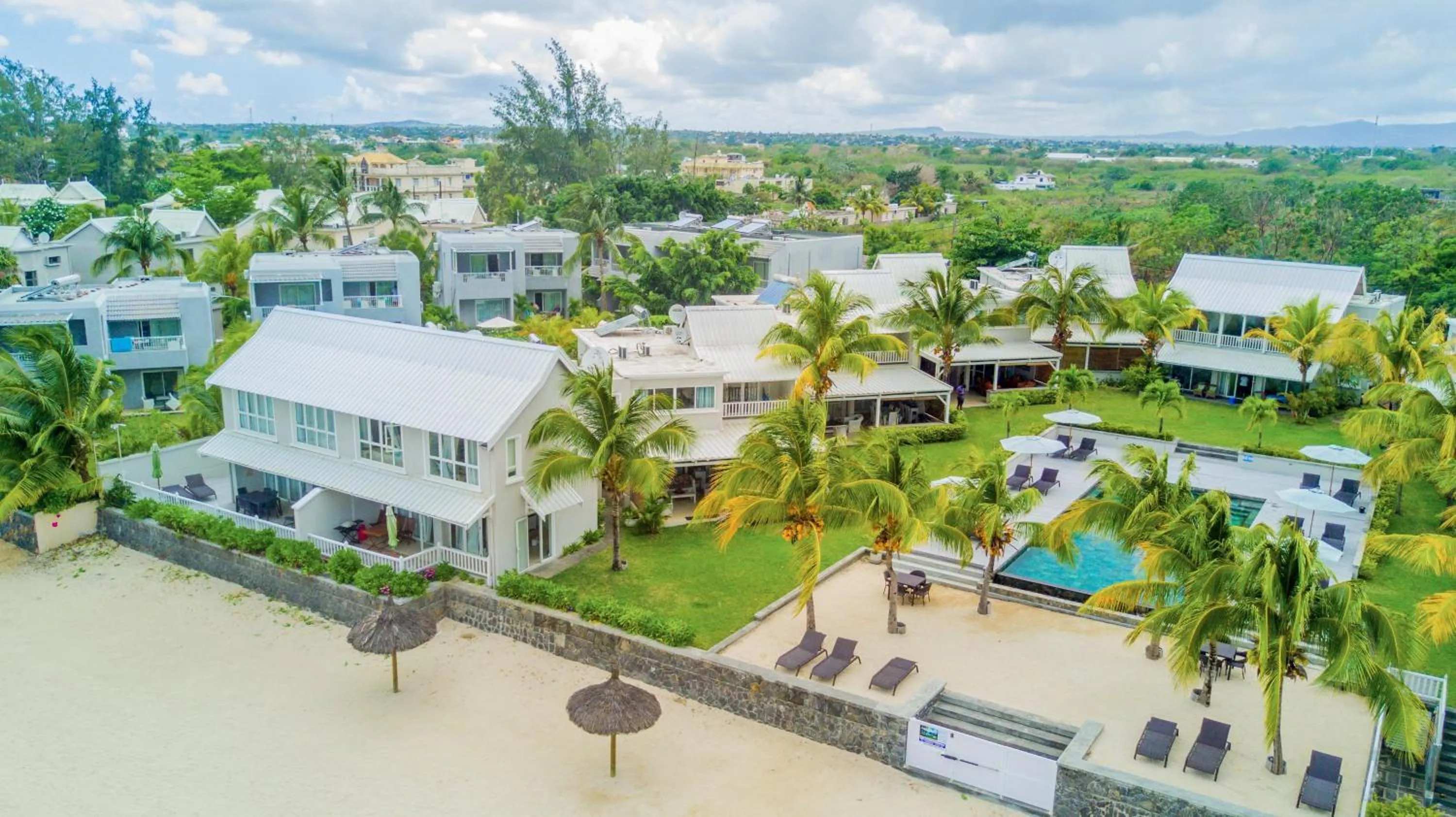 Bird's eye view in White Oaks Villas