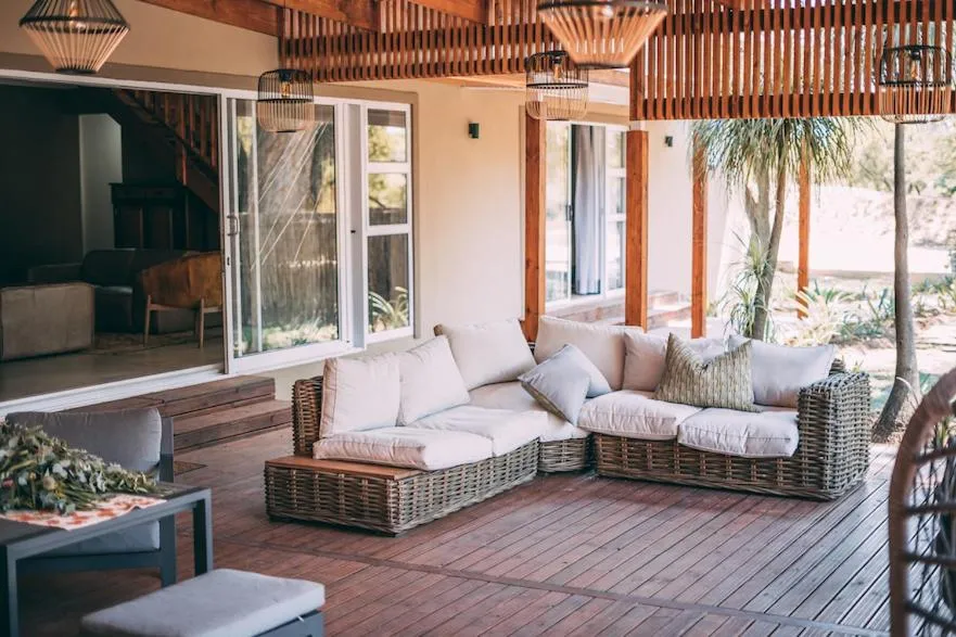 Patio in Tshikwalo Game Lodge