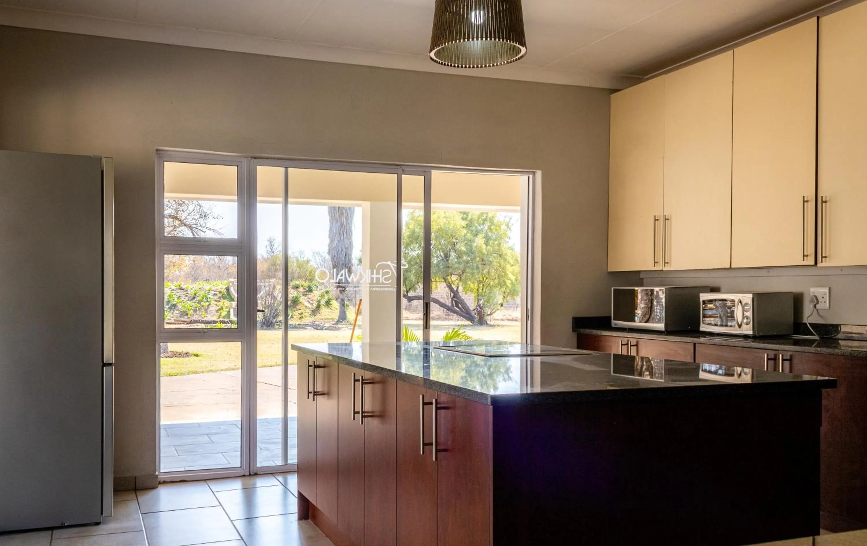 kitchen in Tshikwalo Game Lodge