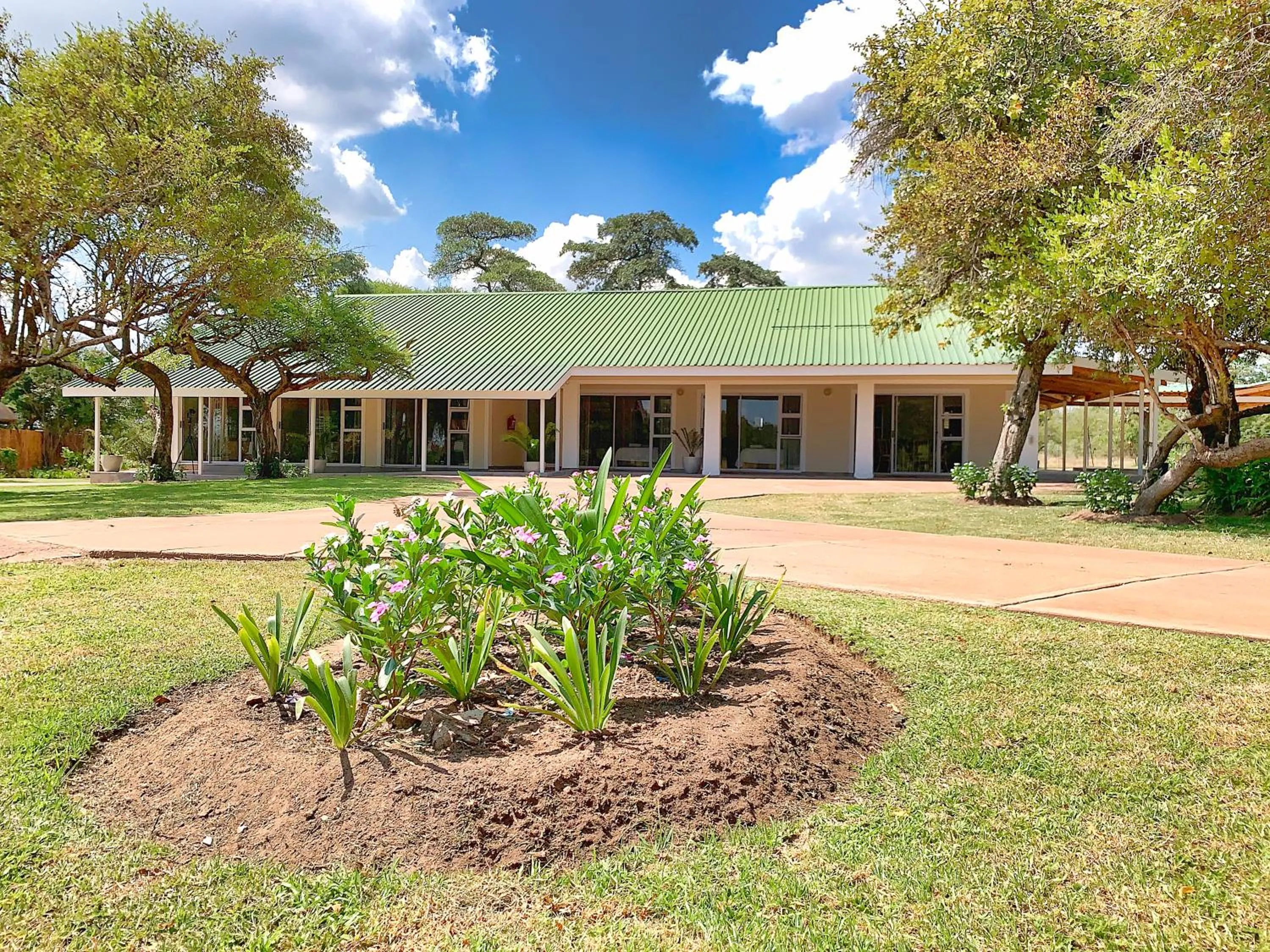 Garden in Tshikwalo Game Lodge