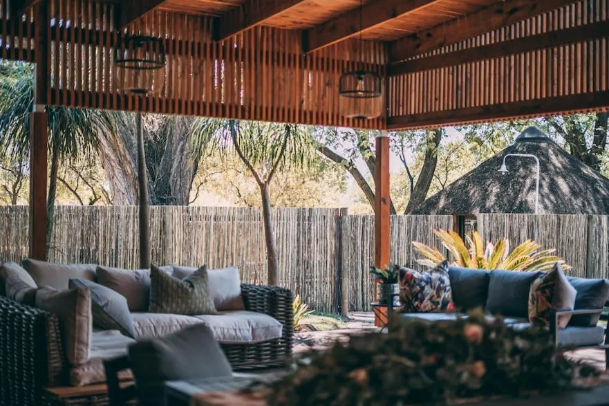 Patio in Tshikwalo Game Lodge