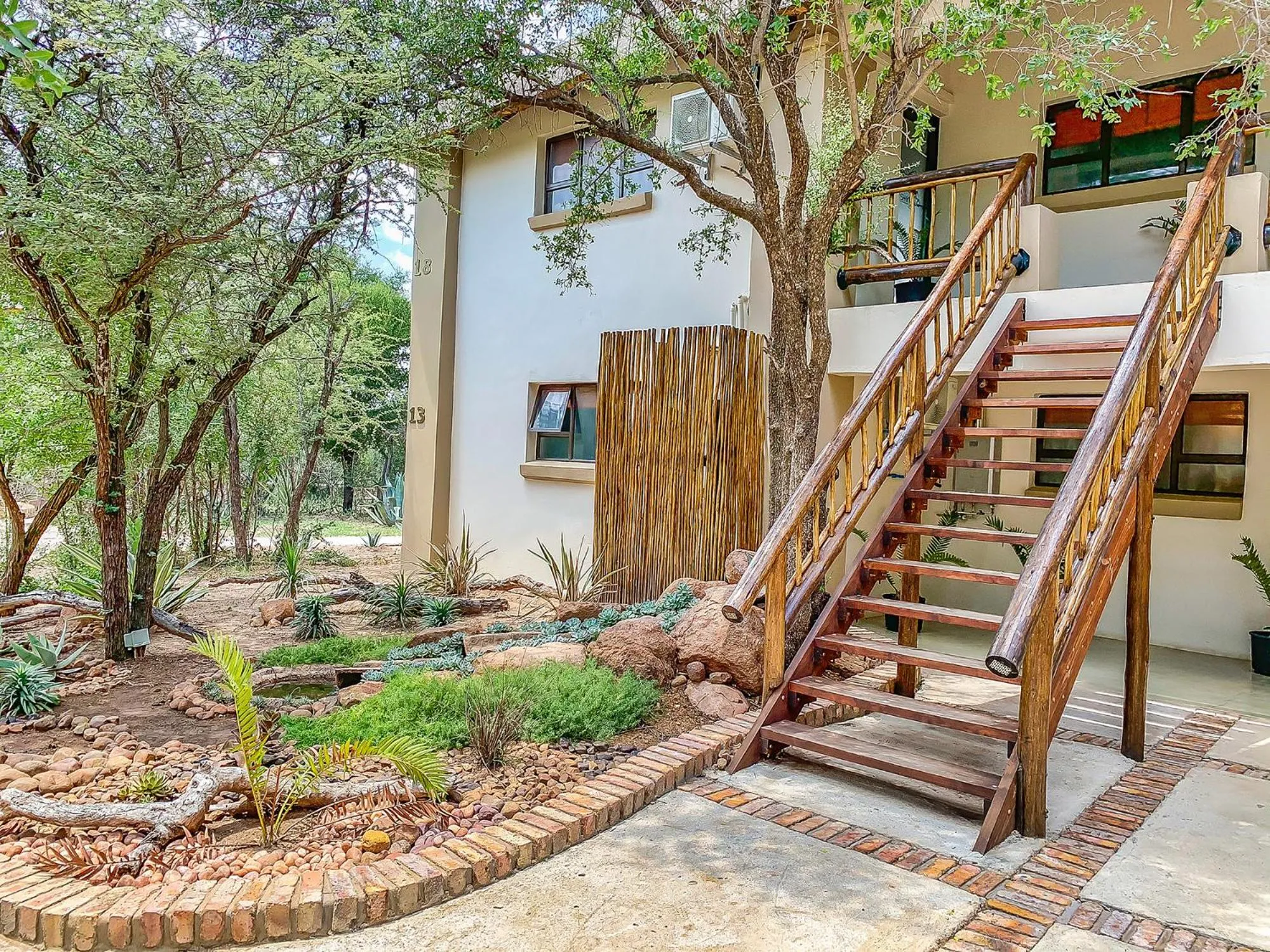 Garden in Tshikwalo Game Lodge