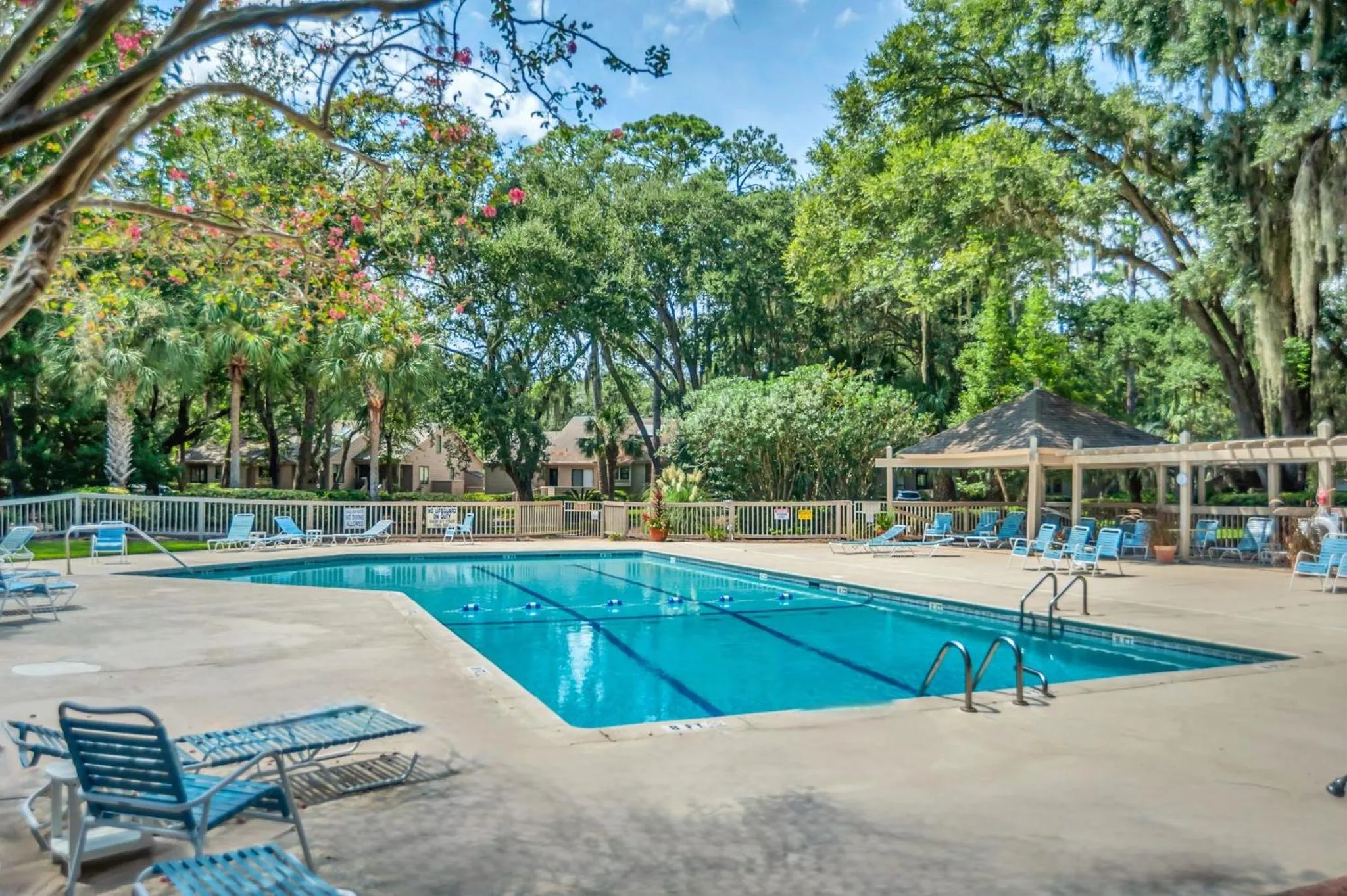 Swimming pool in 2629 Calibogue Club at The Sea Pines Resort