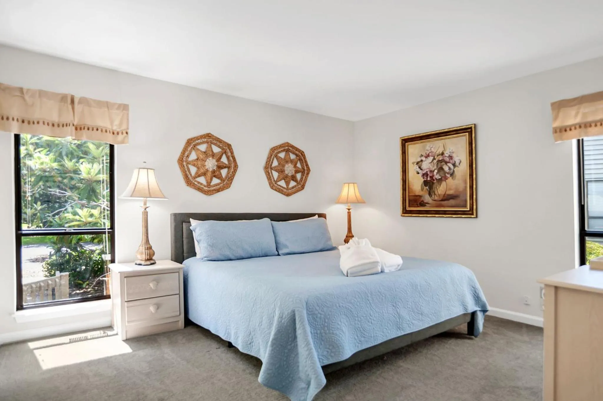 Bed in 2629 Calibogue Club at The Sea Pines Resort