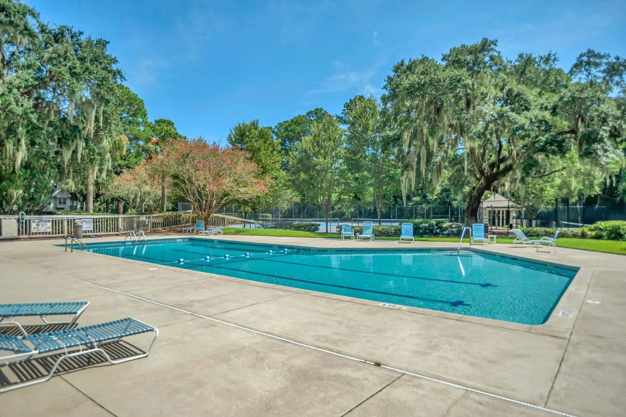 Swimming pool in 2629 Calibogue Club at The Sea Pines Resort