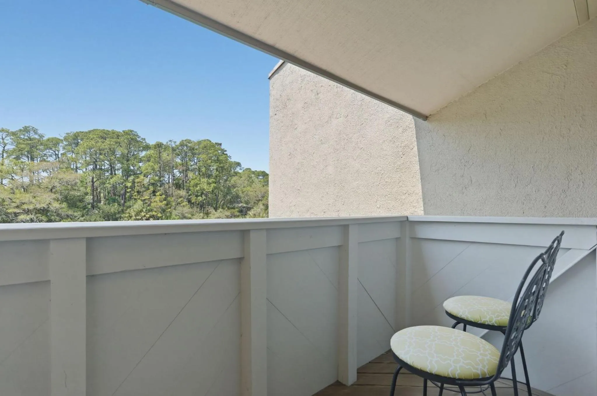 Balcony/Terrace in 267 Stoney Creek Villa at The Sea Pines Resort