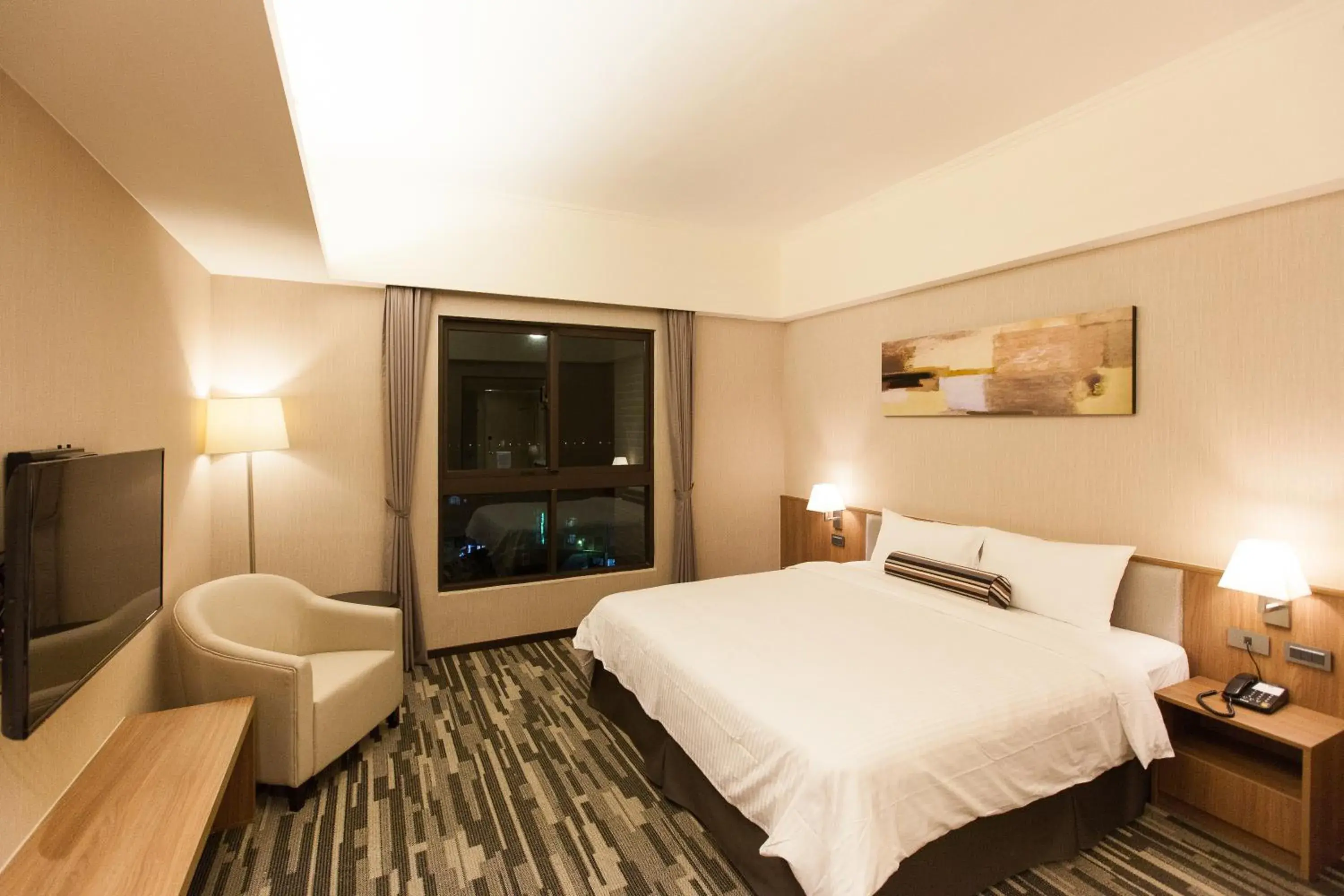 Bed in The Fuli Resort Chihpen Bed in The Fuli Resort Chihpen