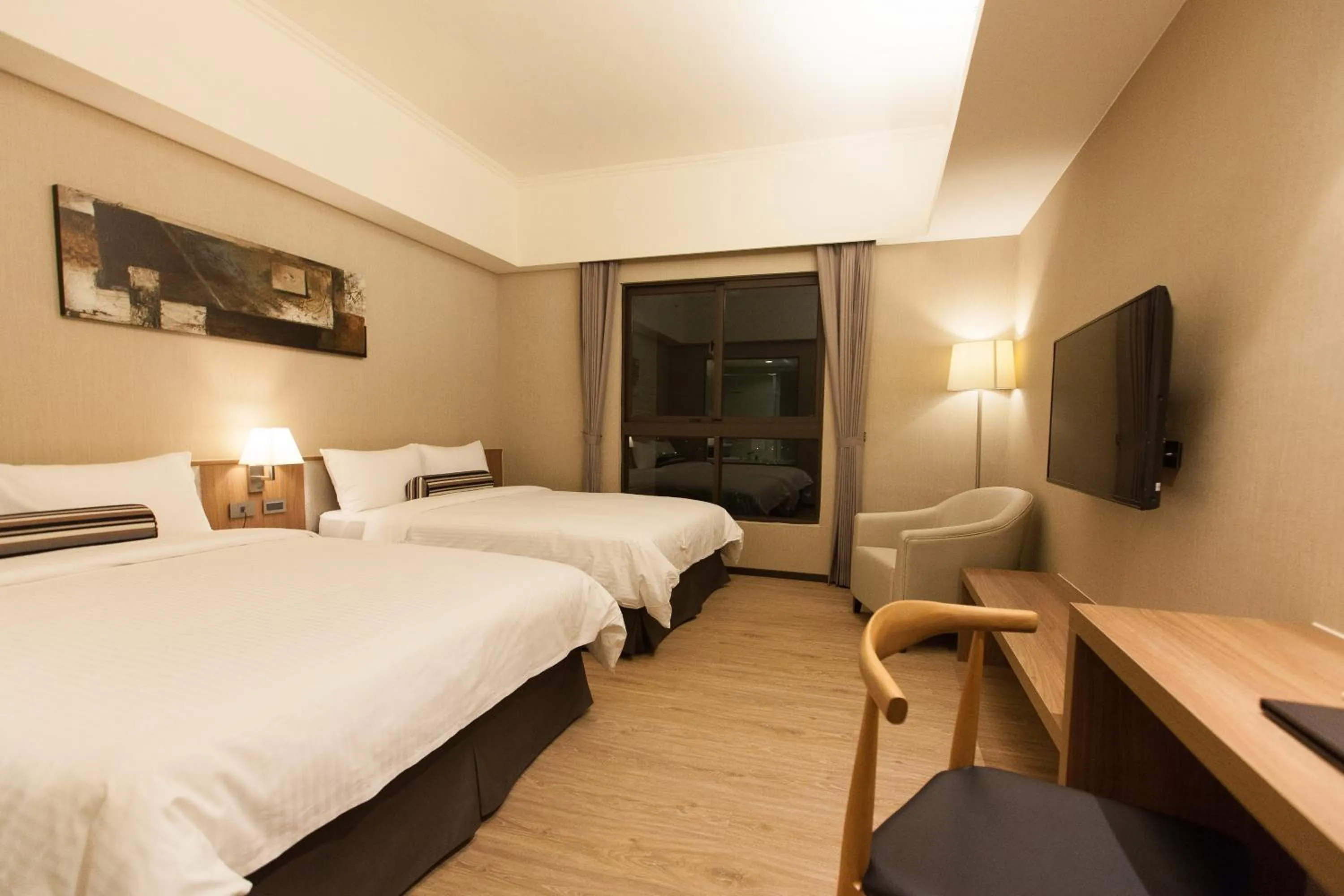 Photo of the whole room, Bed in The Fuli Resort Chihpen