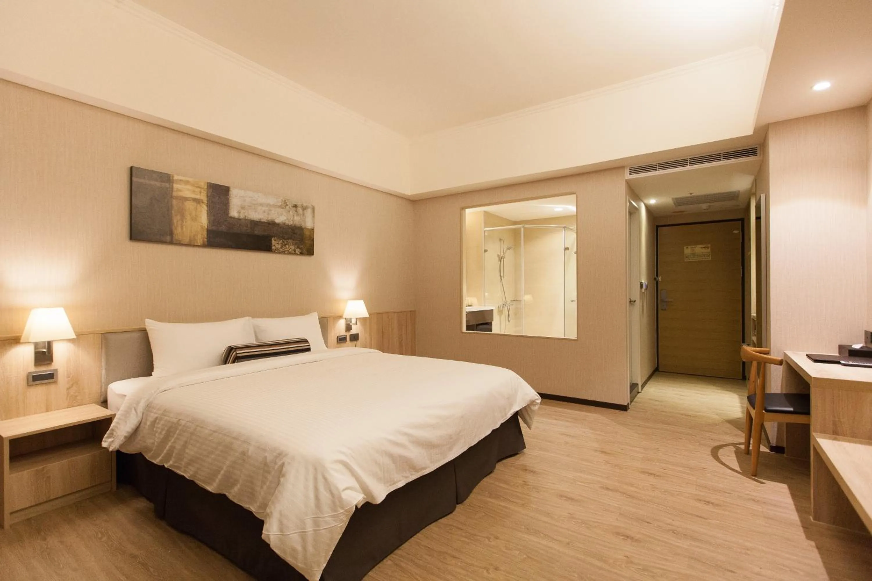 Photo of the whole room, Bed in The Fuli Resort Chihpen