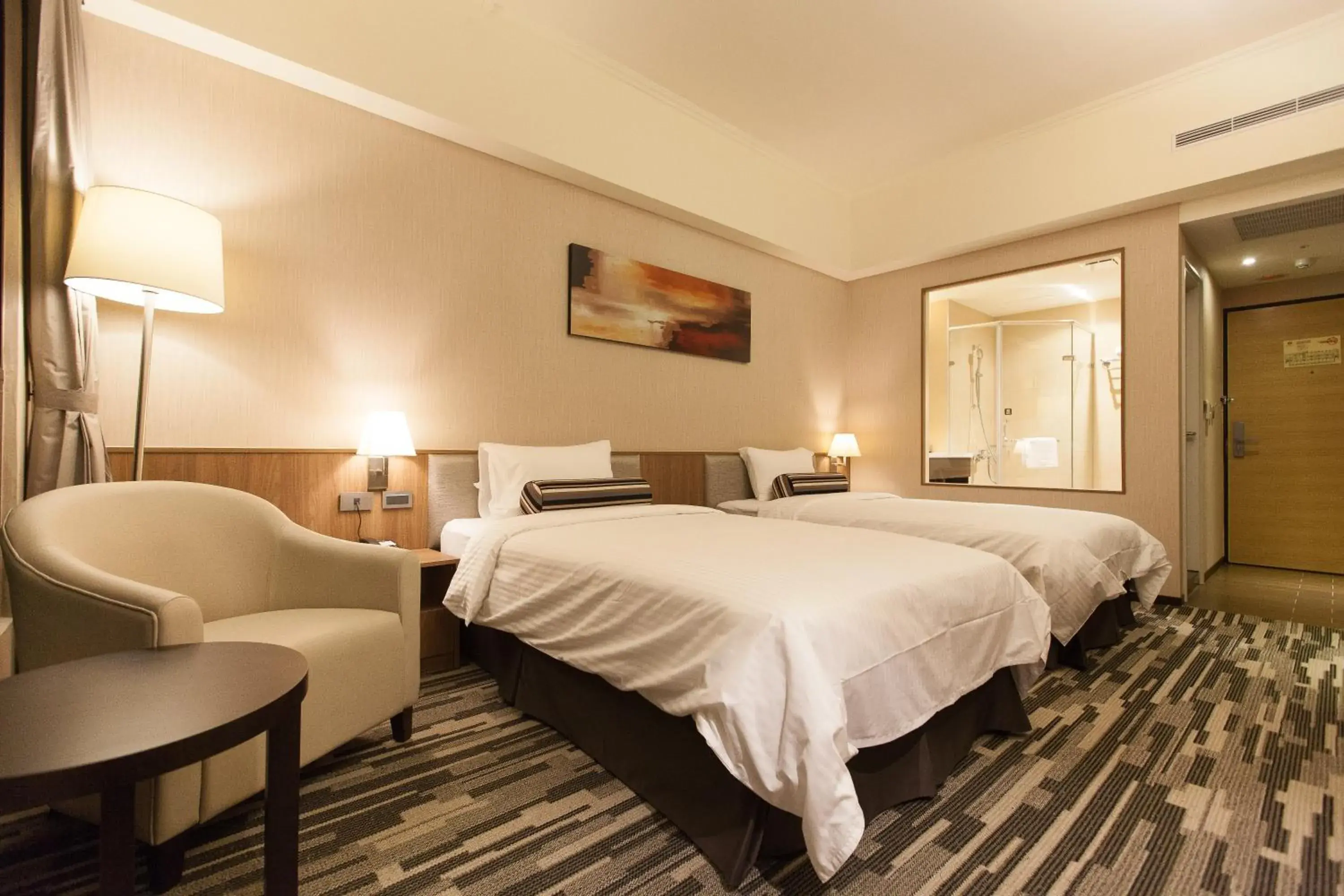 Bed in The Fuli Resort Chihpen Bed in The Fuli Resort Chihpen