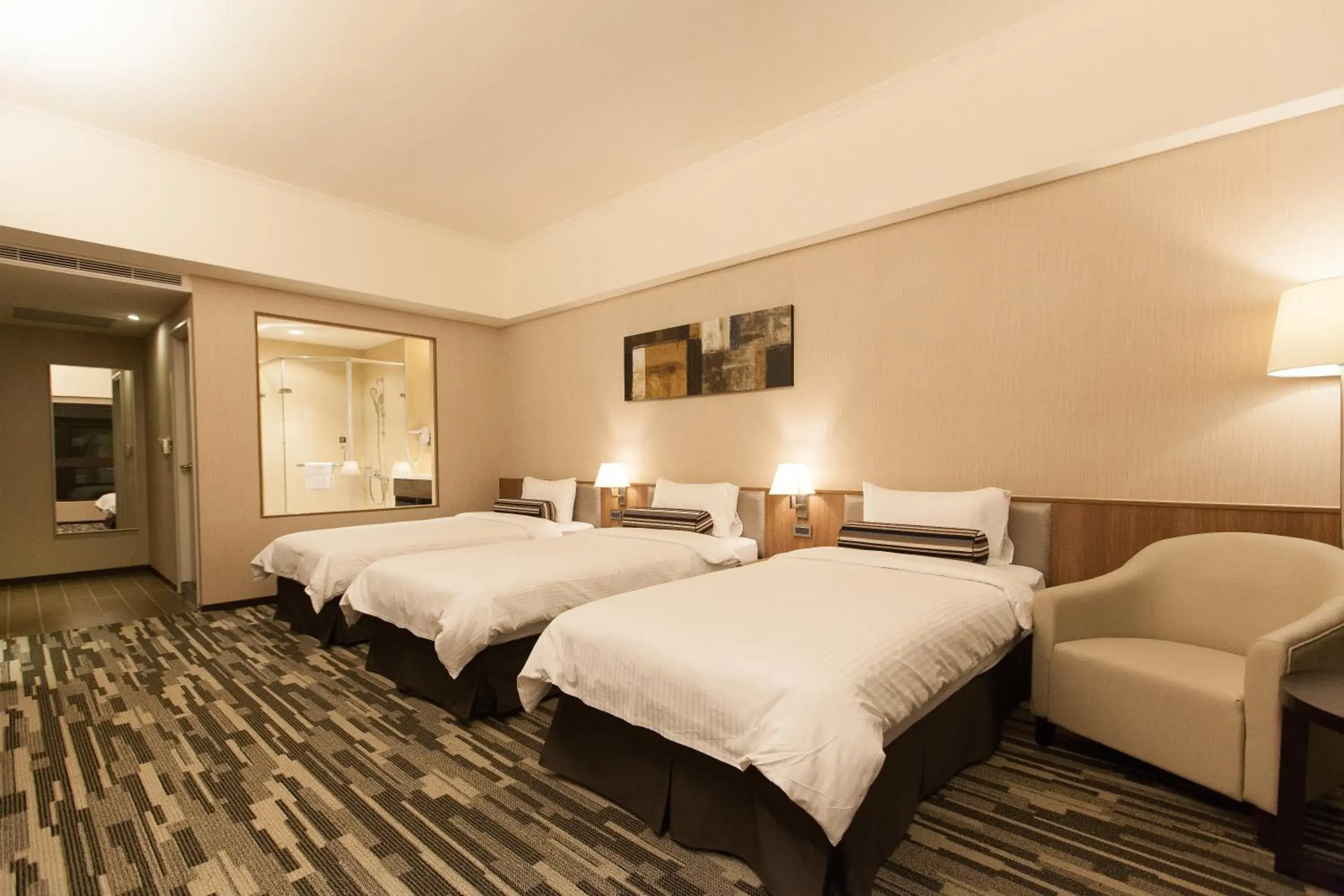 Bed in The Fuli Resort Chihpen Bed in The Fuli Resort Chihpen