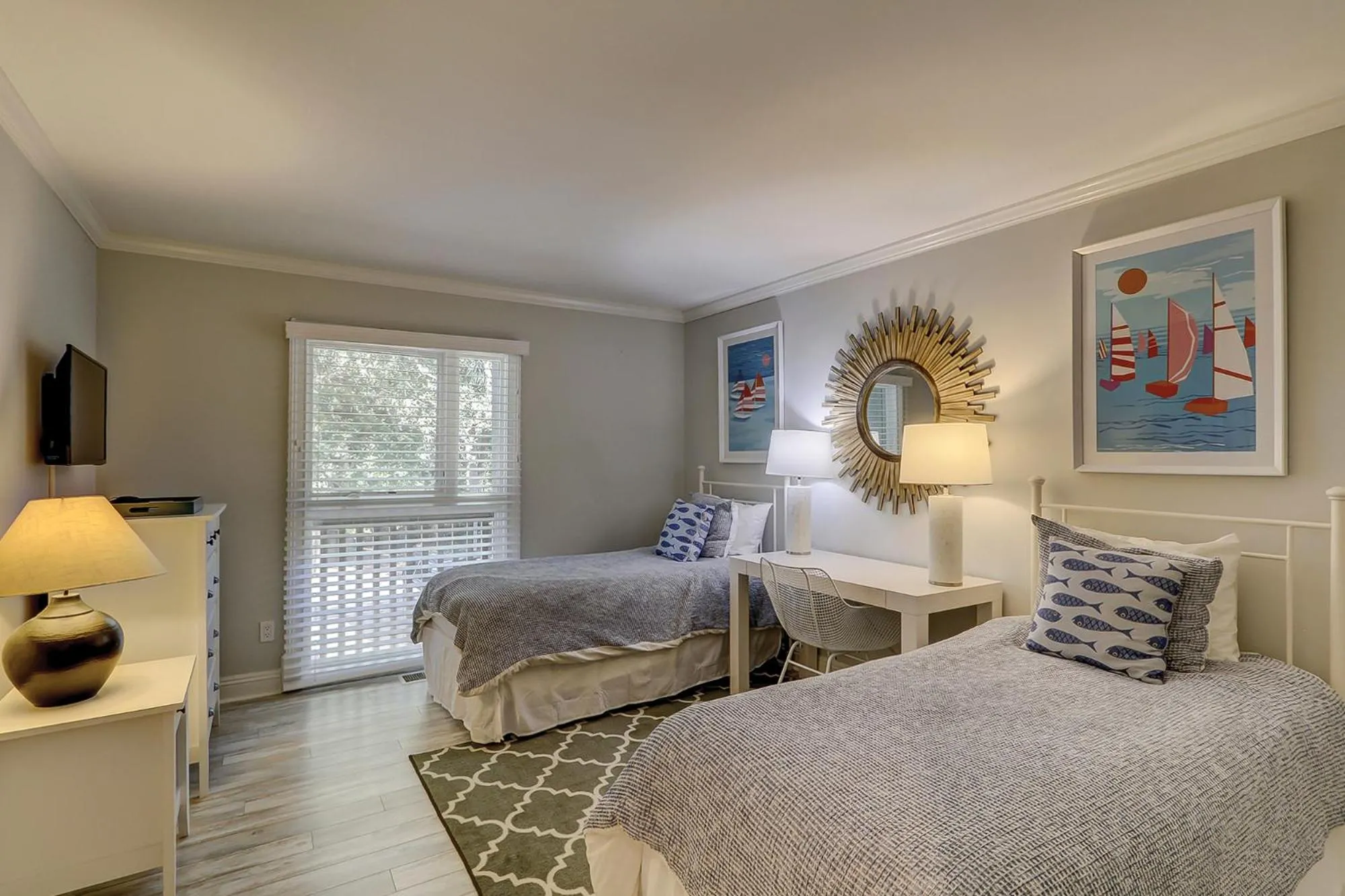Bed in 82 Fairway Lane at The Sea Pines Resort