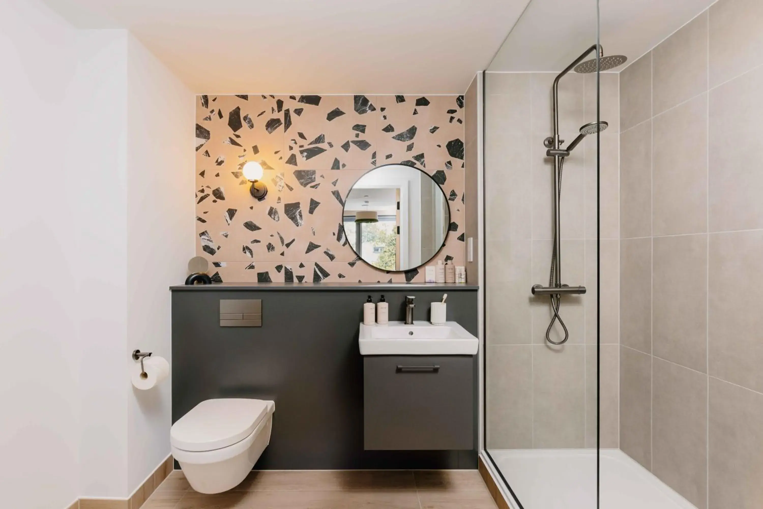 Shower in Charles Hope Birmingham Westside Shower in Charles Hope Birmingham Westside