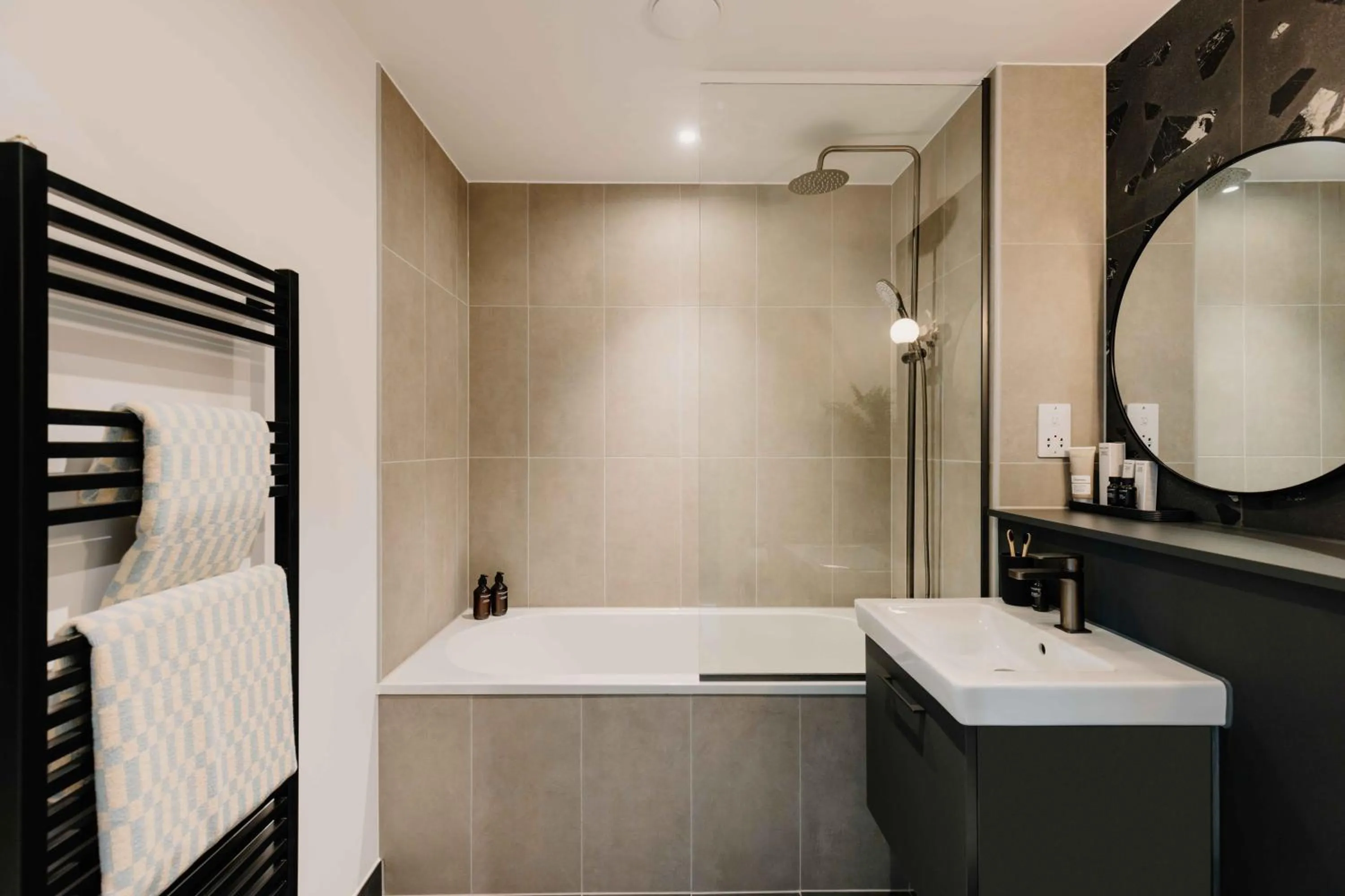 Shower in Charles Hope Birmingham Westside