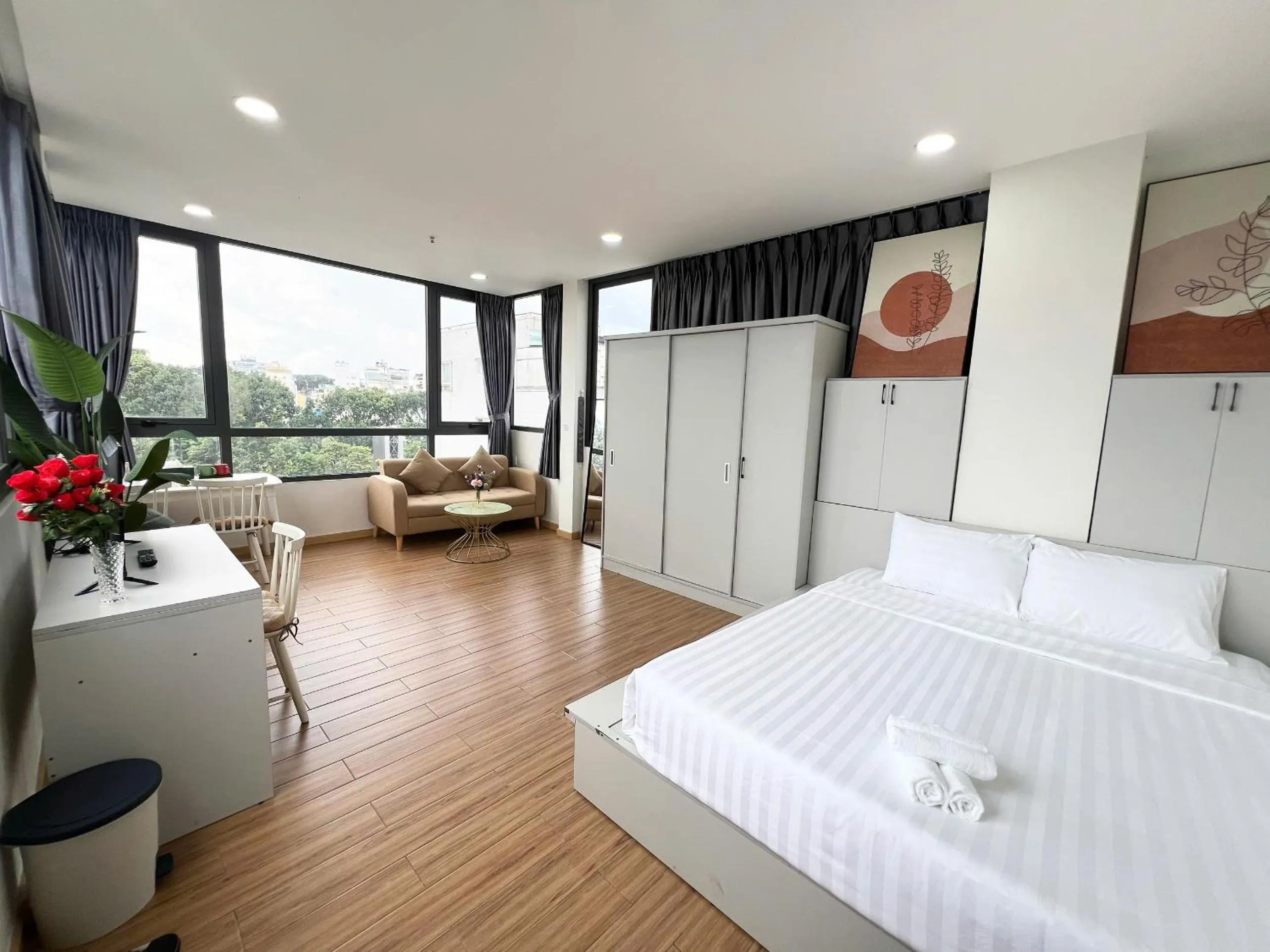 Bed in HomeAway Dang Thi Nhu