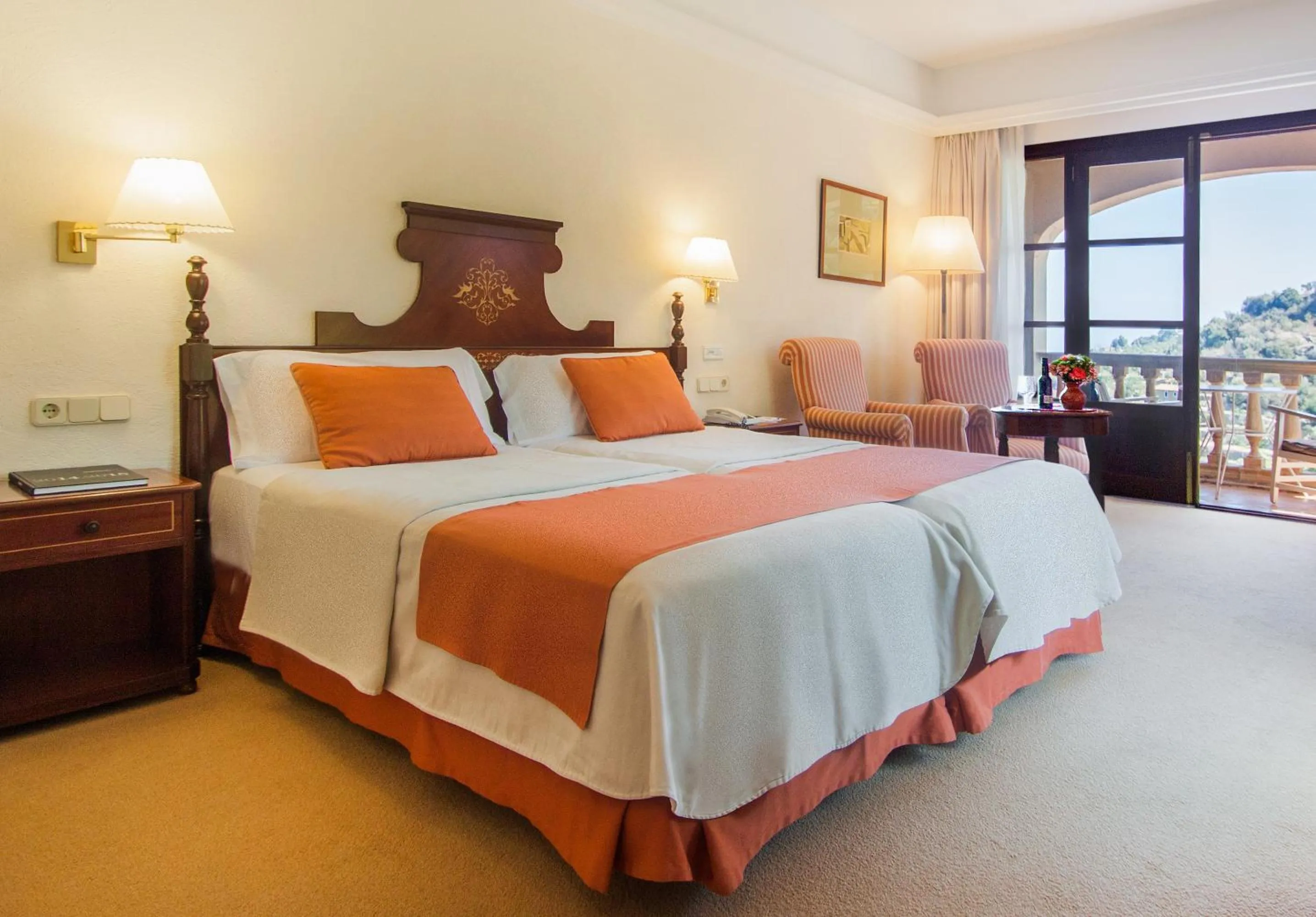 Photo of the whole room, Bed in Es Moli Hotel