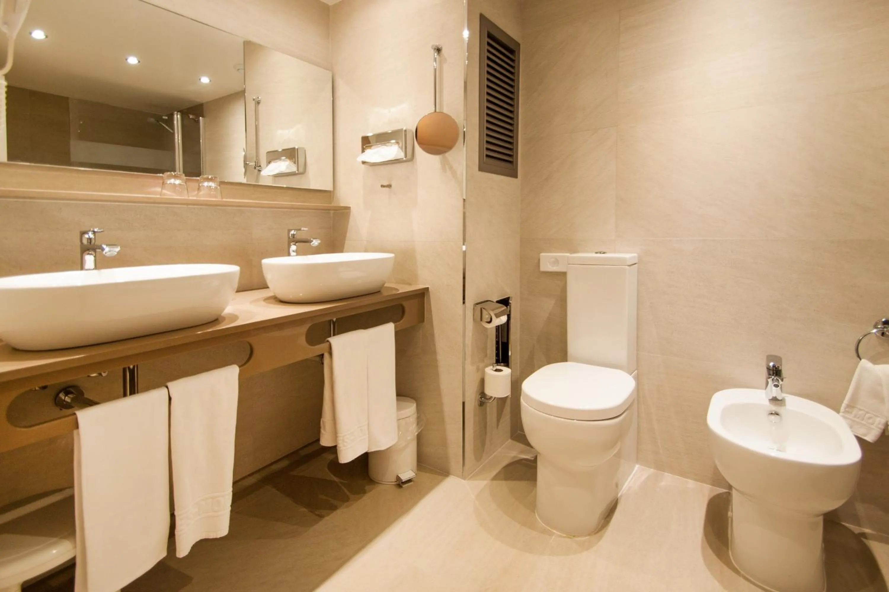 Toilet in Es Moli Hotel