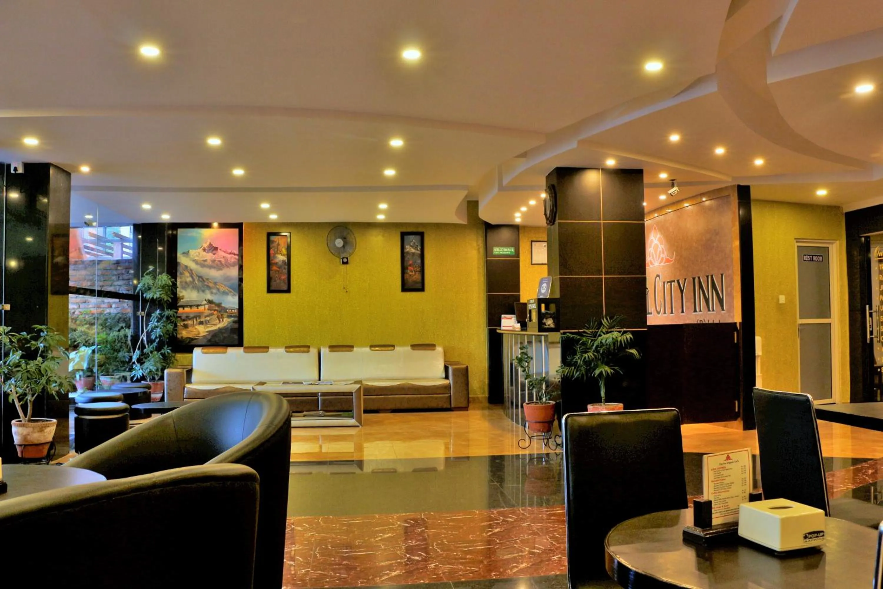 Lobby or reception in Hotel City Inn - Mountain View