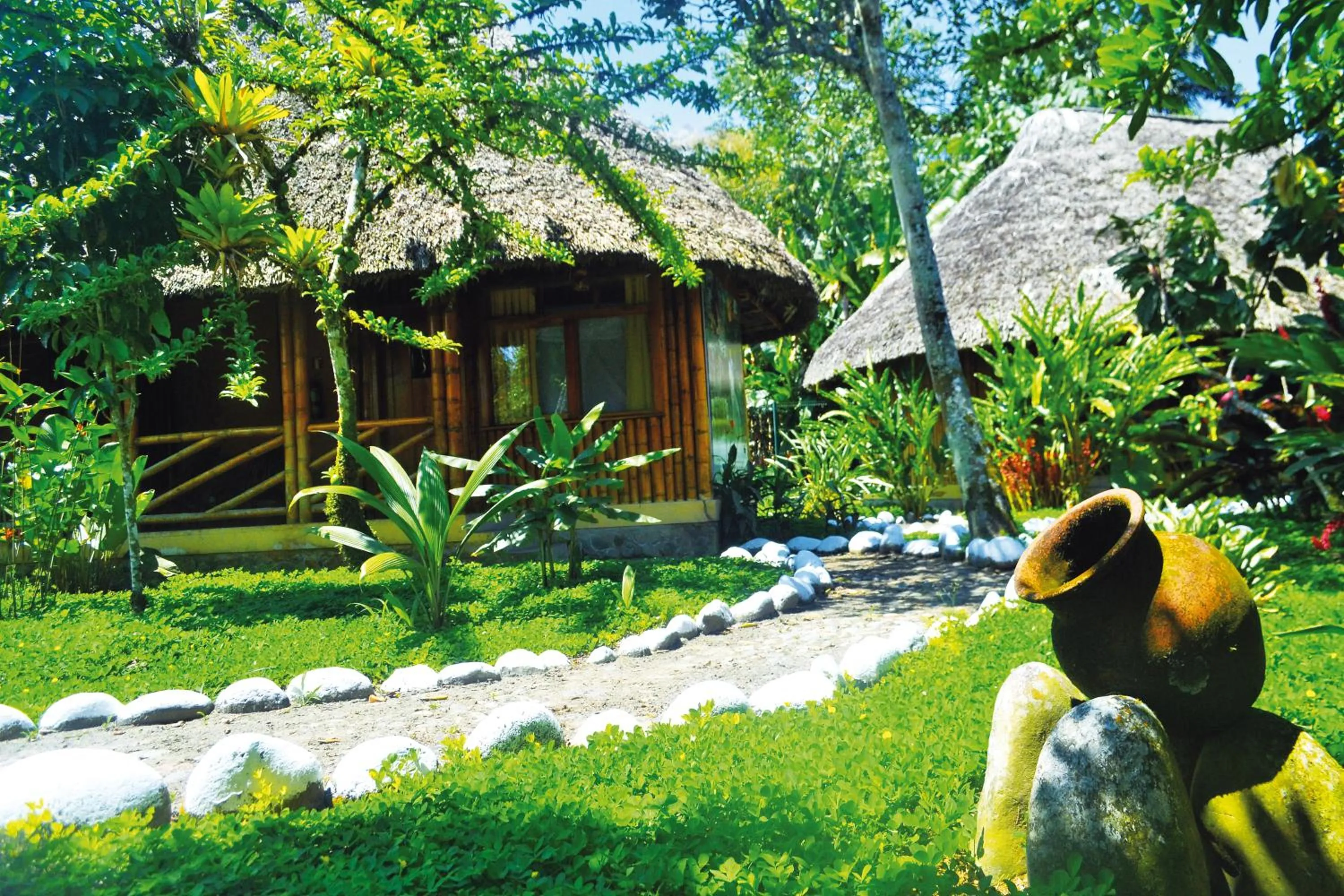 Patio in Shandia Lodge