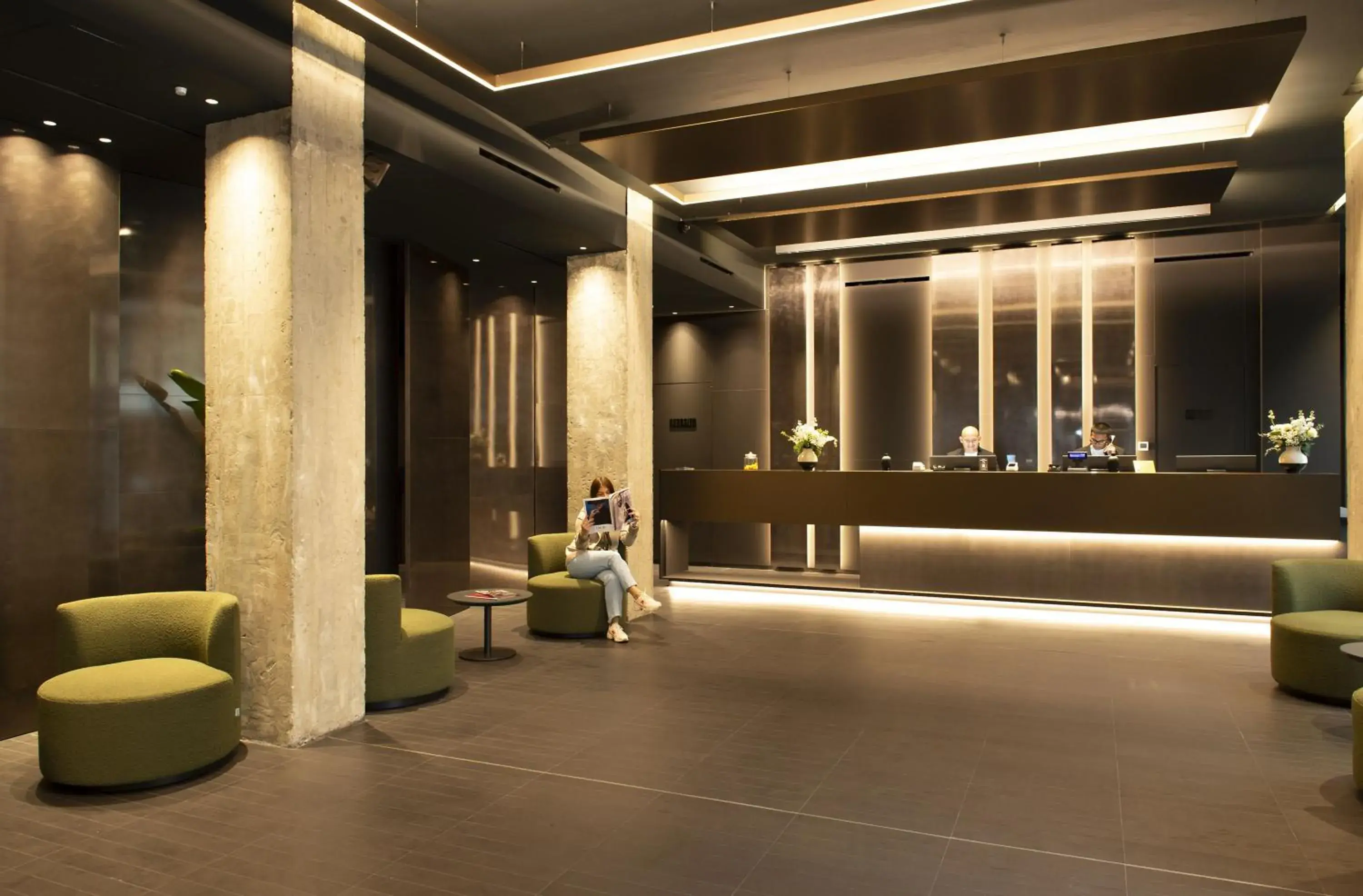 Lobby or reception in 7BA Hotel Milano Lobby or reception in 7BA Hotel Milano