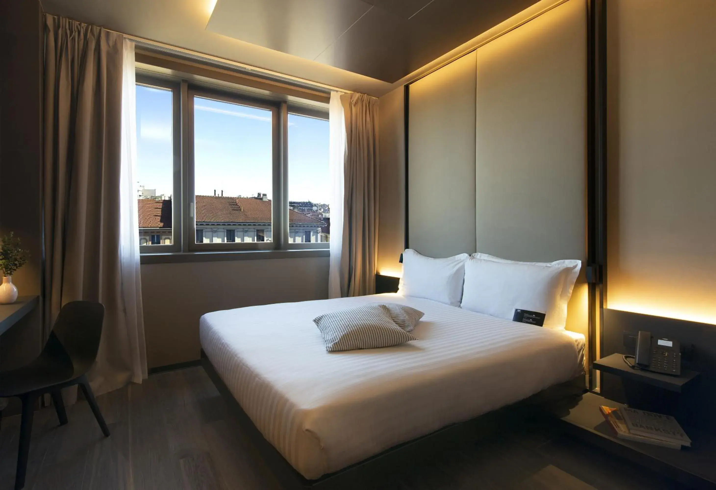 Bedroom, Bed in 7BA Hotel Milano Bedroom, Bed in 7BA Hotel Milano