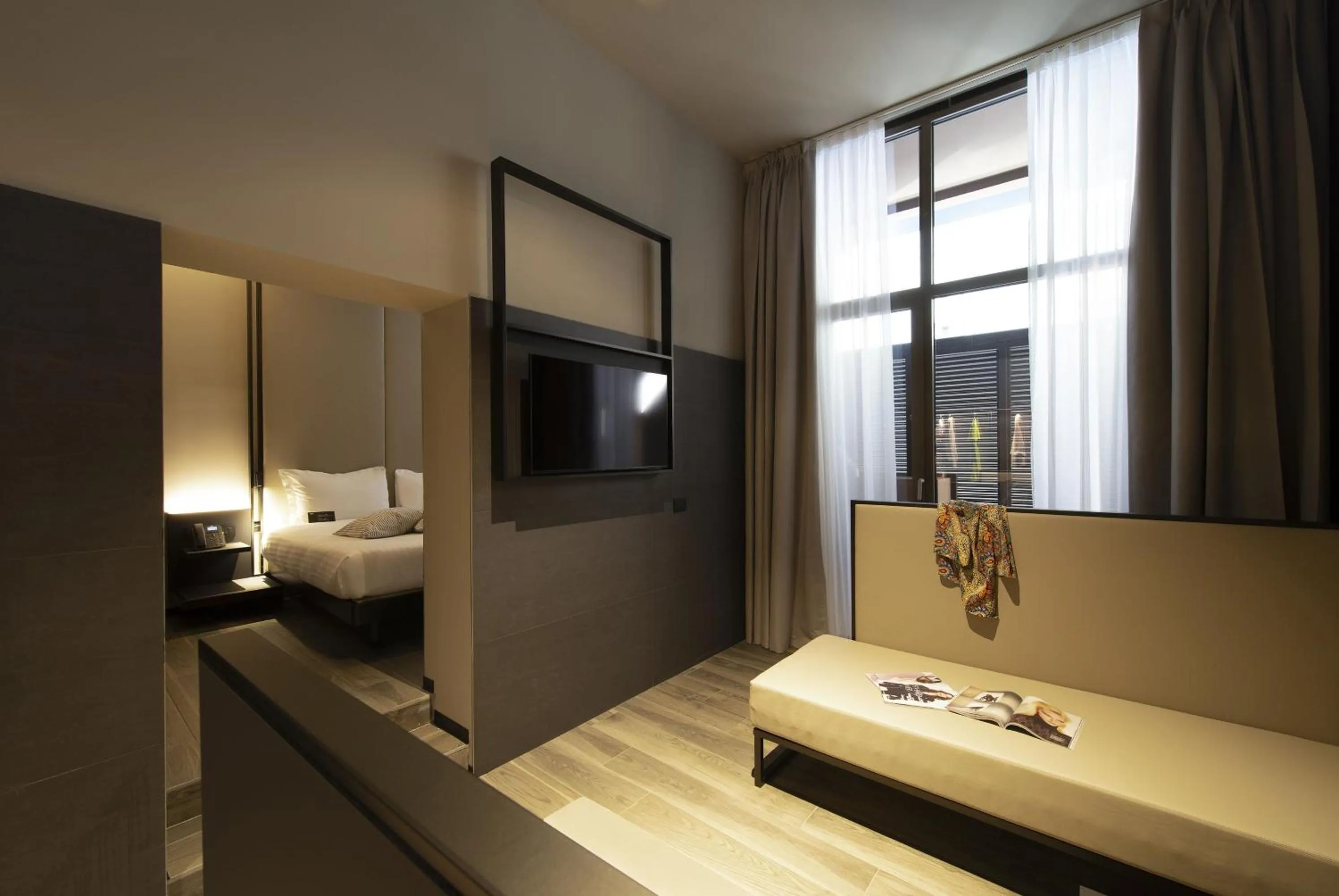 Bedroom, Bed in 7BA Hotel Milano