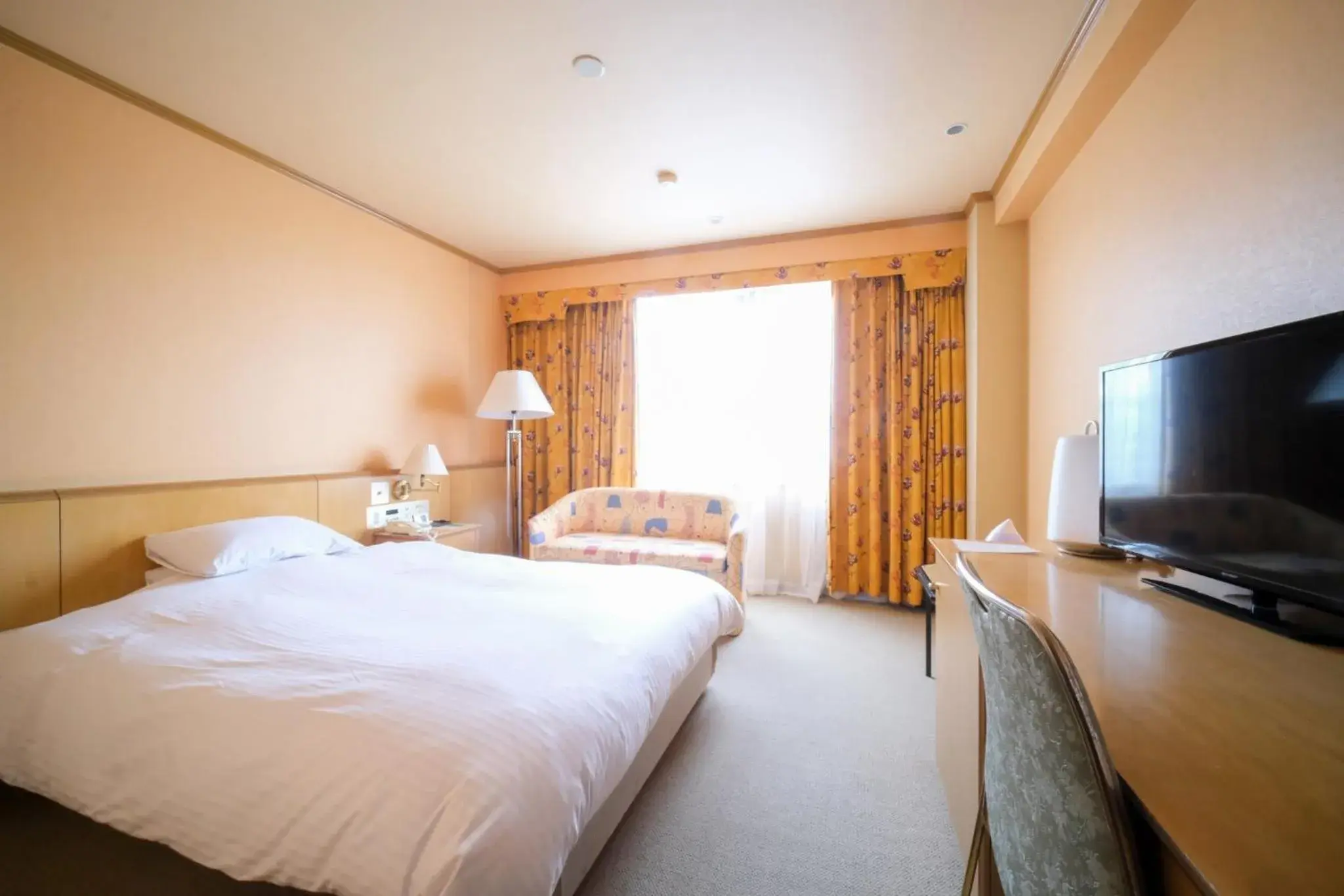 Bed in Yuzawa Royal hotel Bed in Yuzawa Royal hotel