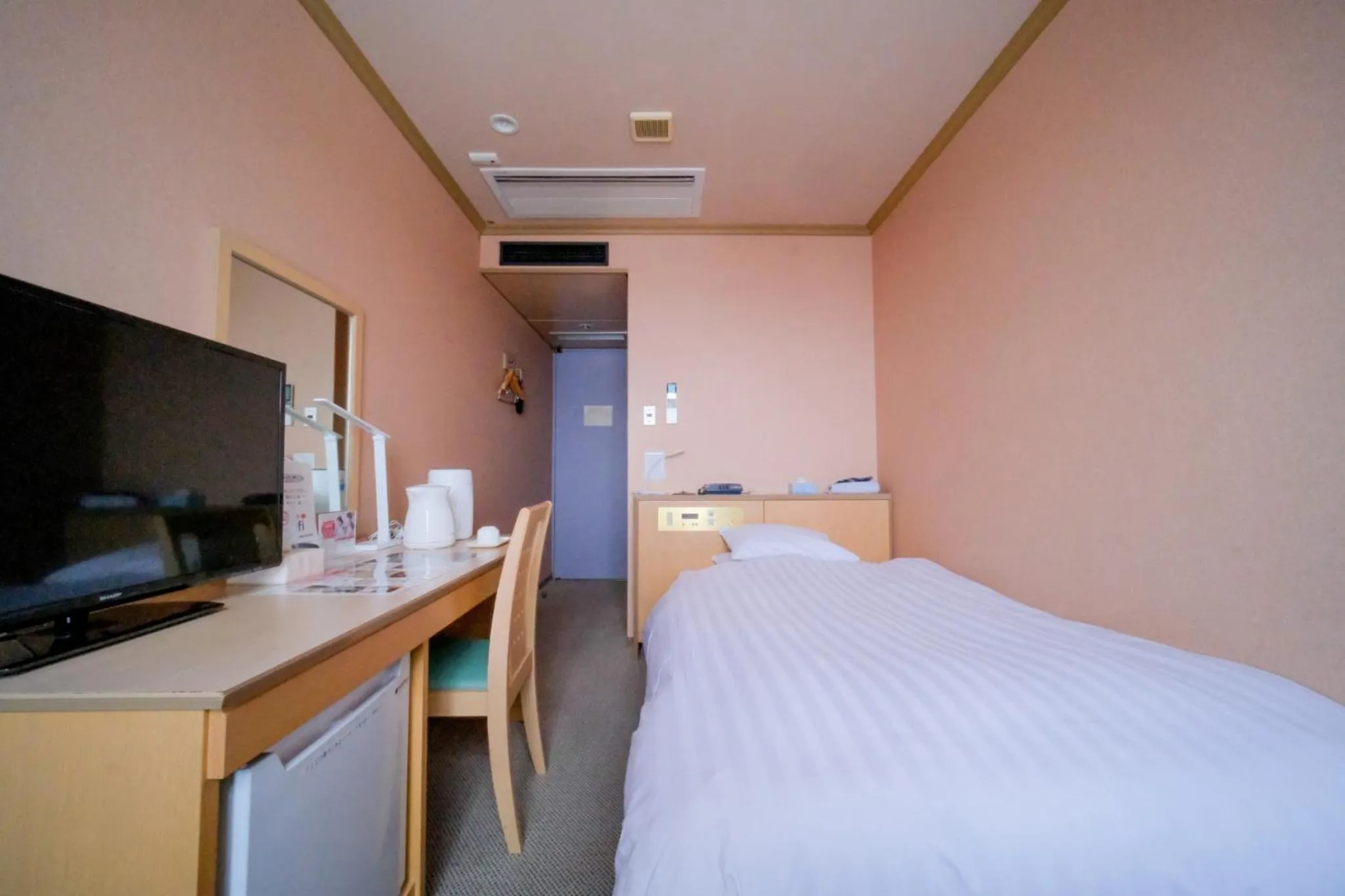 Bed in Yuzawa Royal hotel