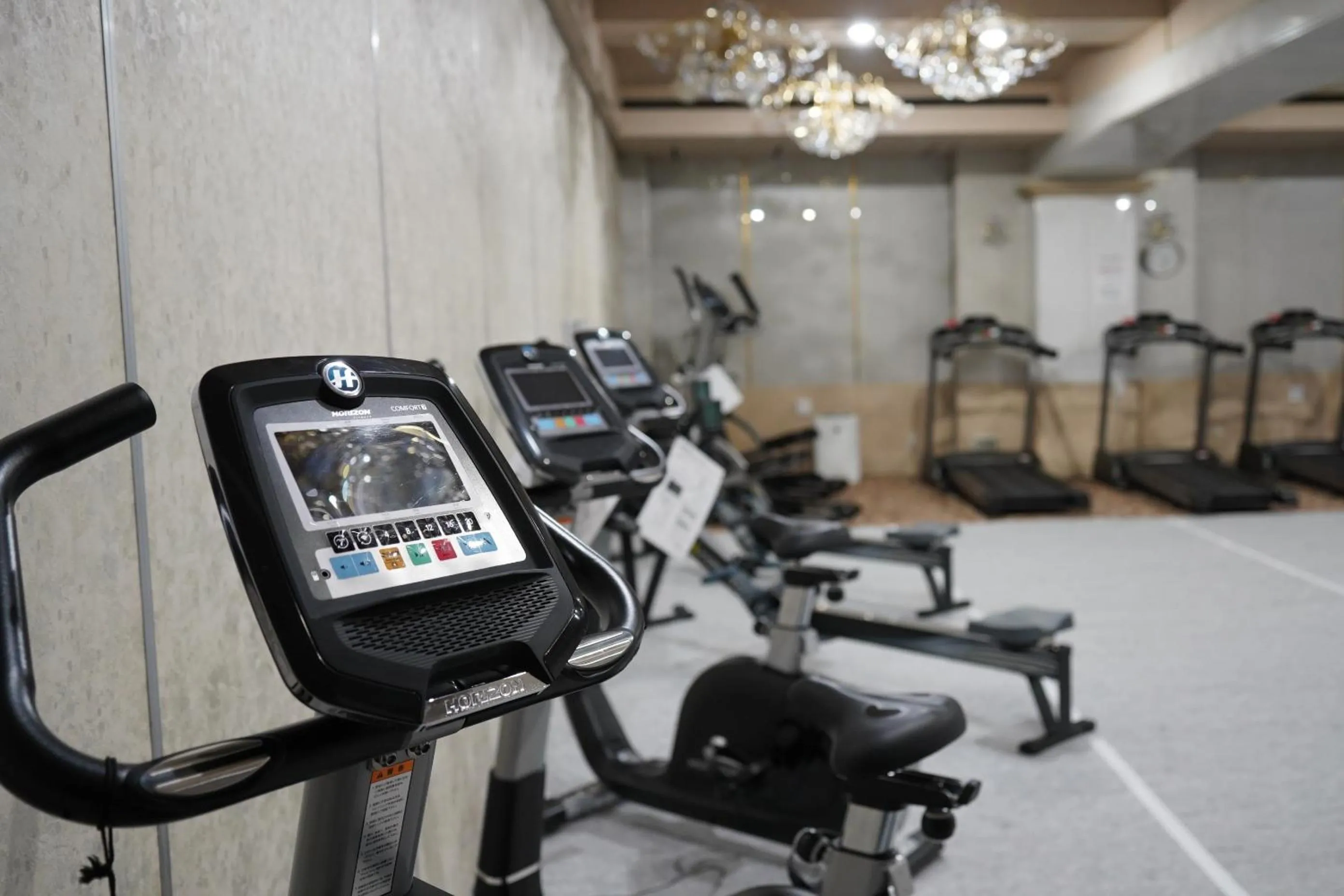Fitness centre/facilities in Yuzawa Royal hotel