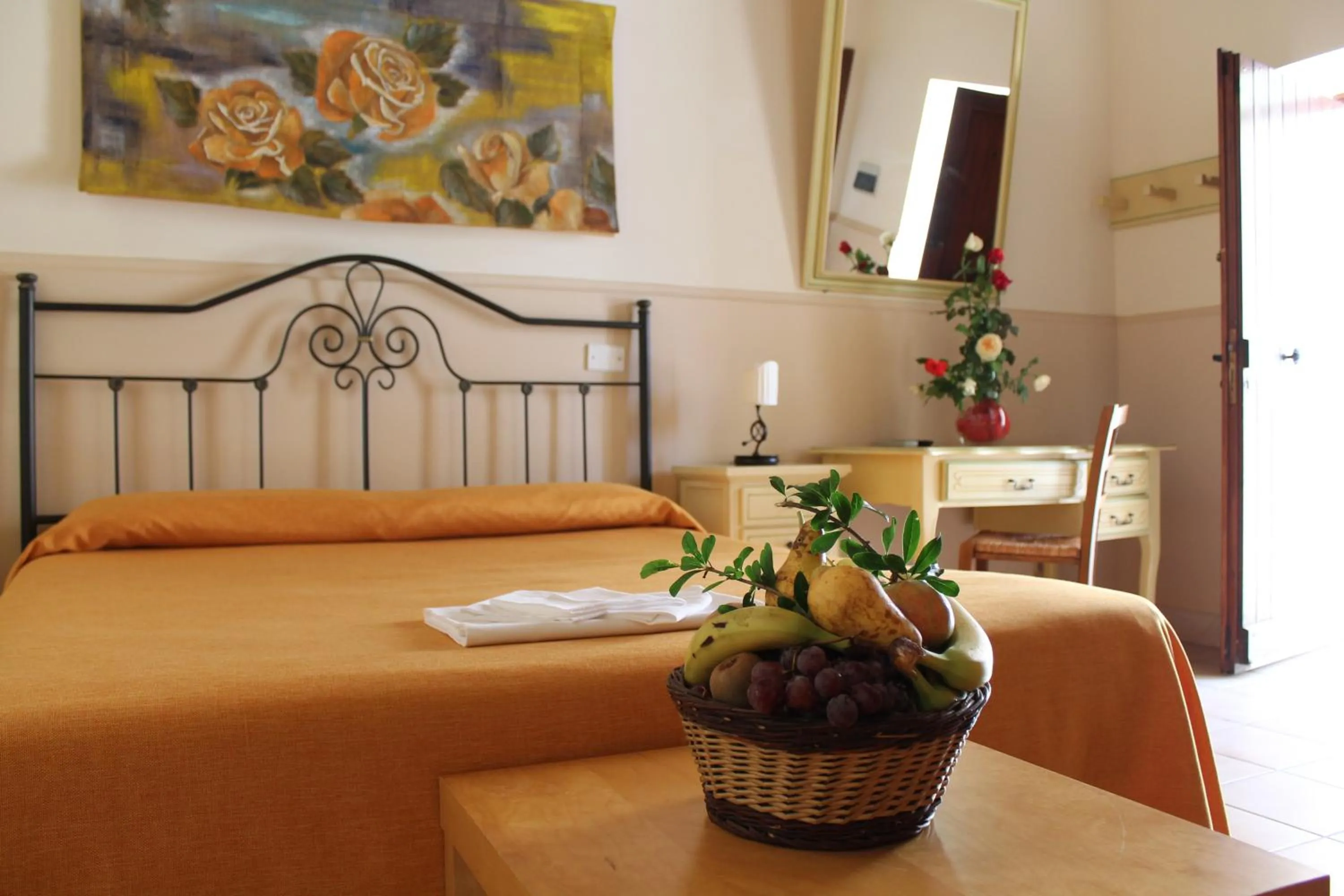 Bedroom, Bed in Villa Teresa