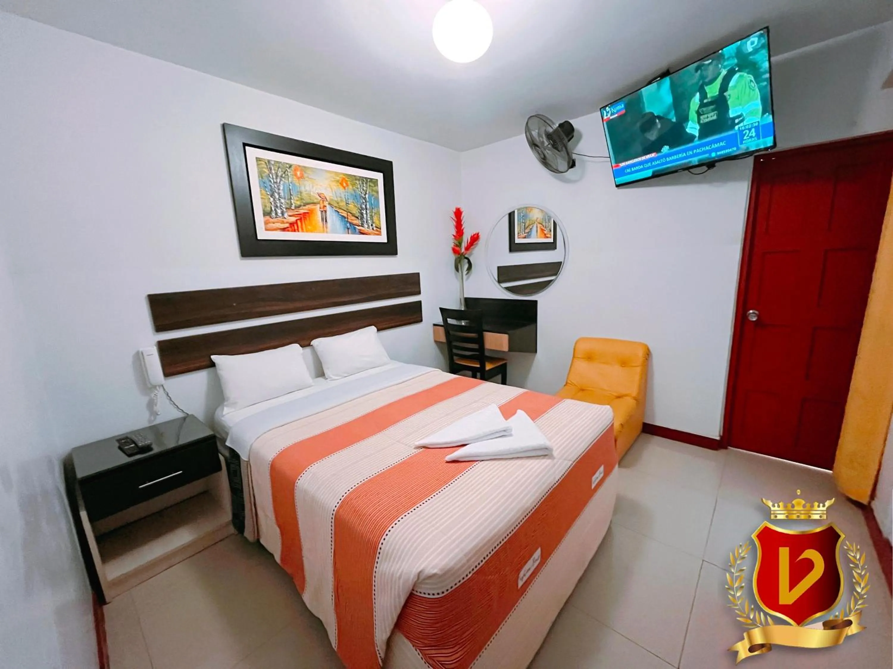 Bed in Veneccia Gold Hotel