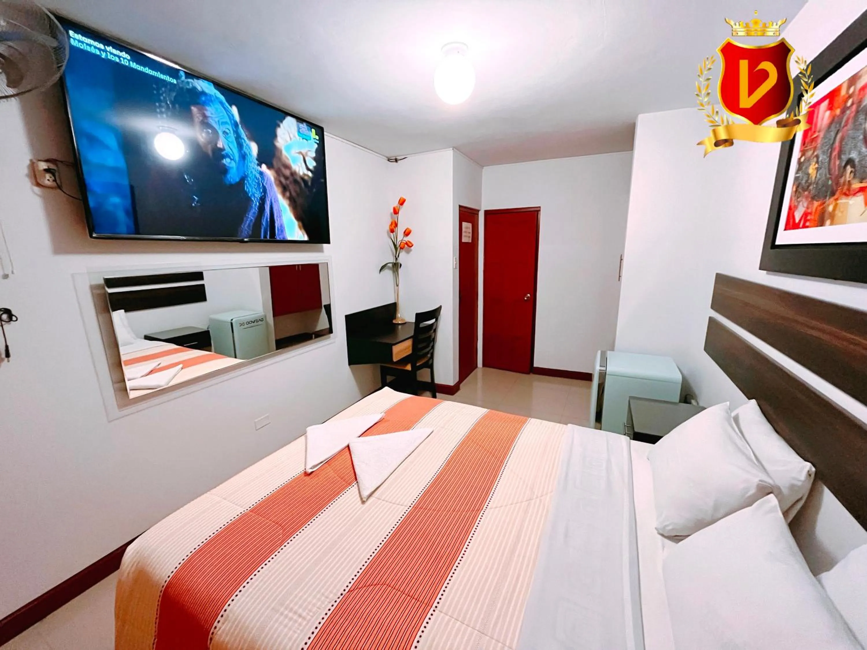 Bed in Veneccia Gold Hotel
