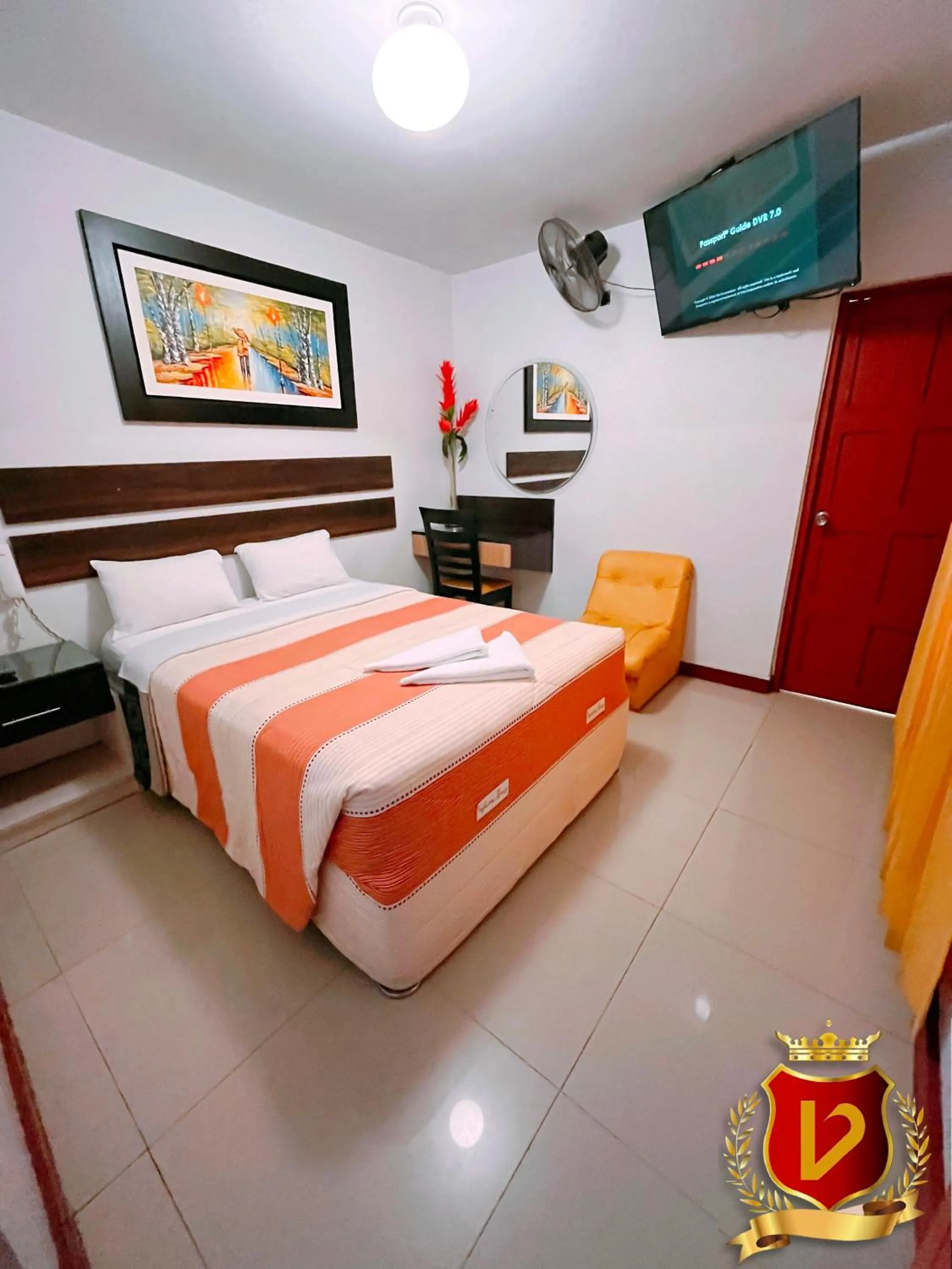 Bed in Veneccia Gold Hotel