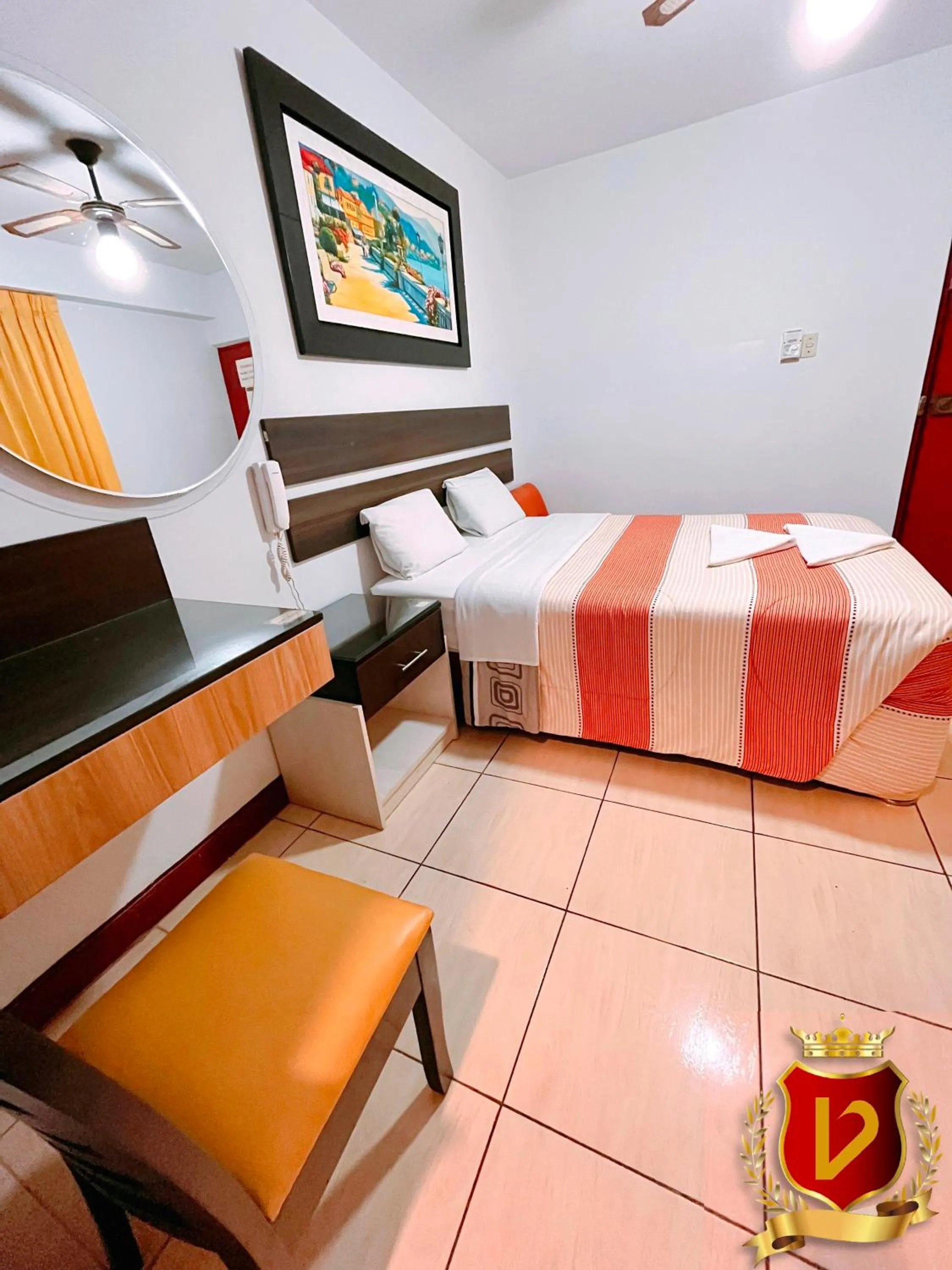Bed in Veneccia Gold Hotel