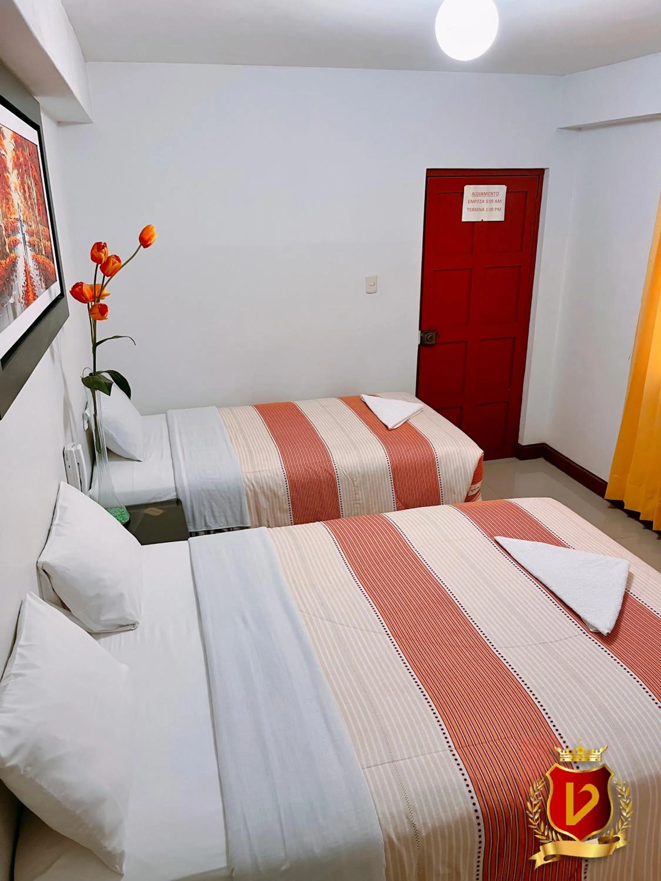 Bed in Veneccia Gold Hotel