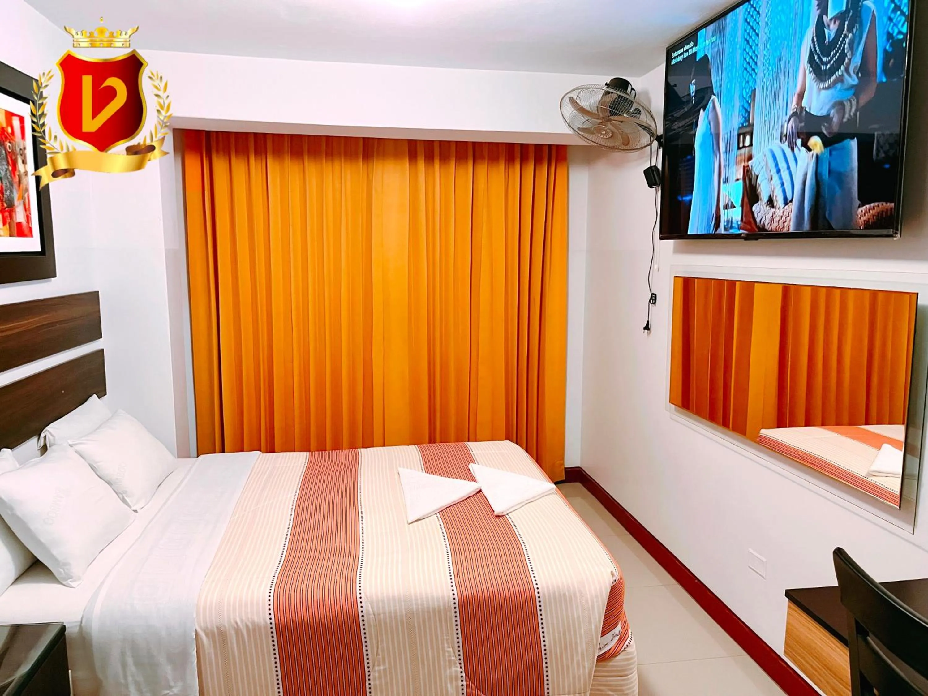 Bed in Veneccia Gold Hotel