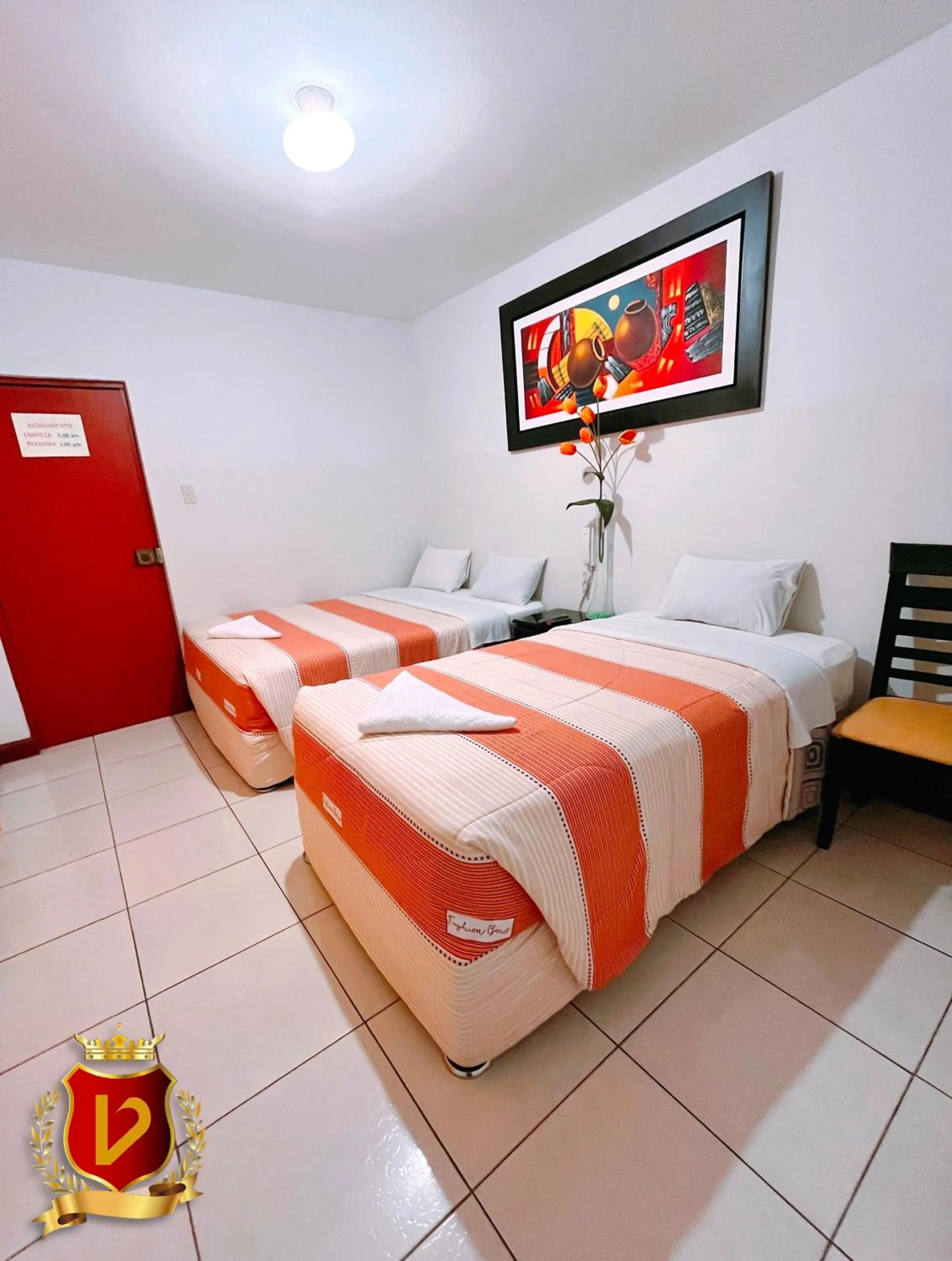 Bed in Veneccia Gold Hotel