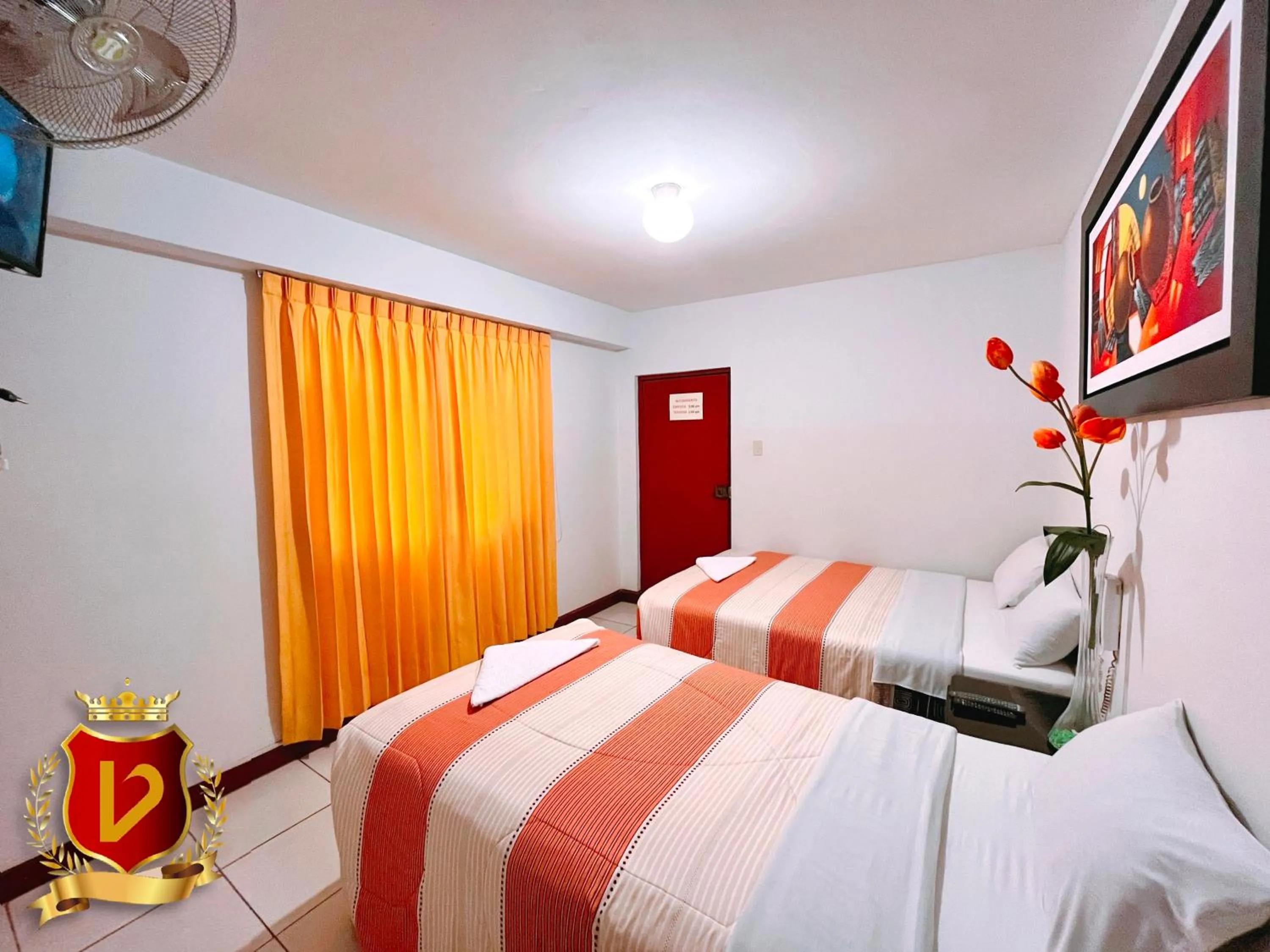 Bed in Veneccia Gold Hotel