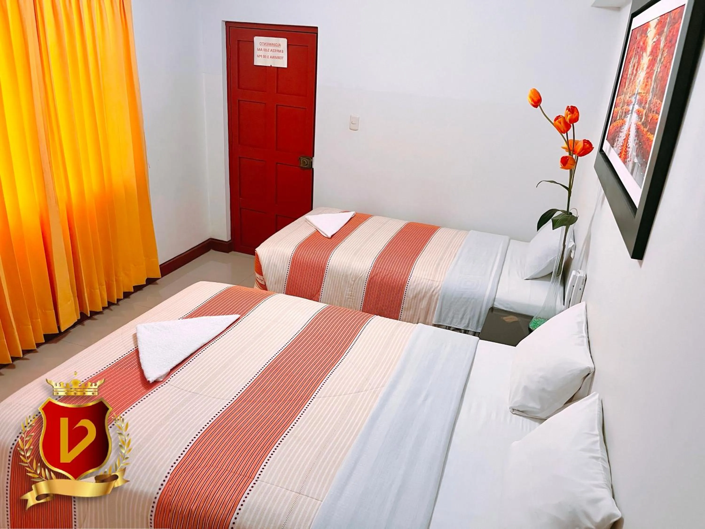 Bed in Veneccia Gold Hotel