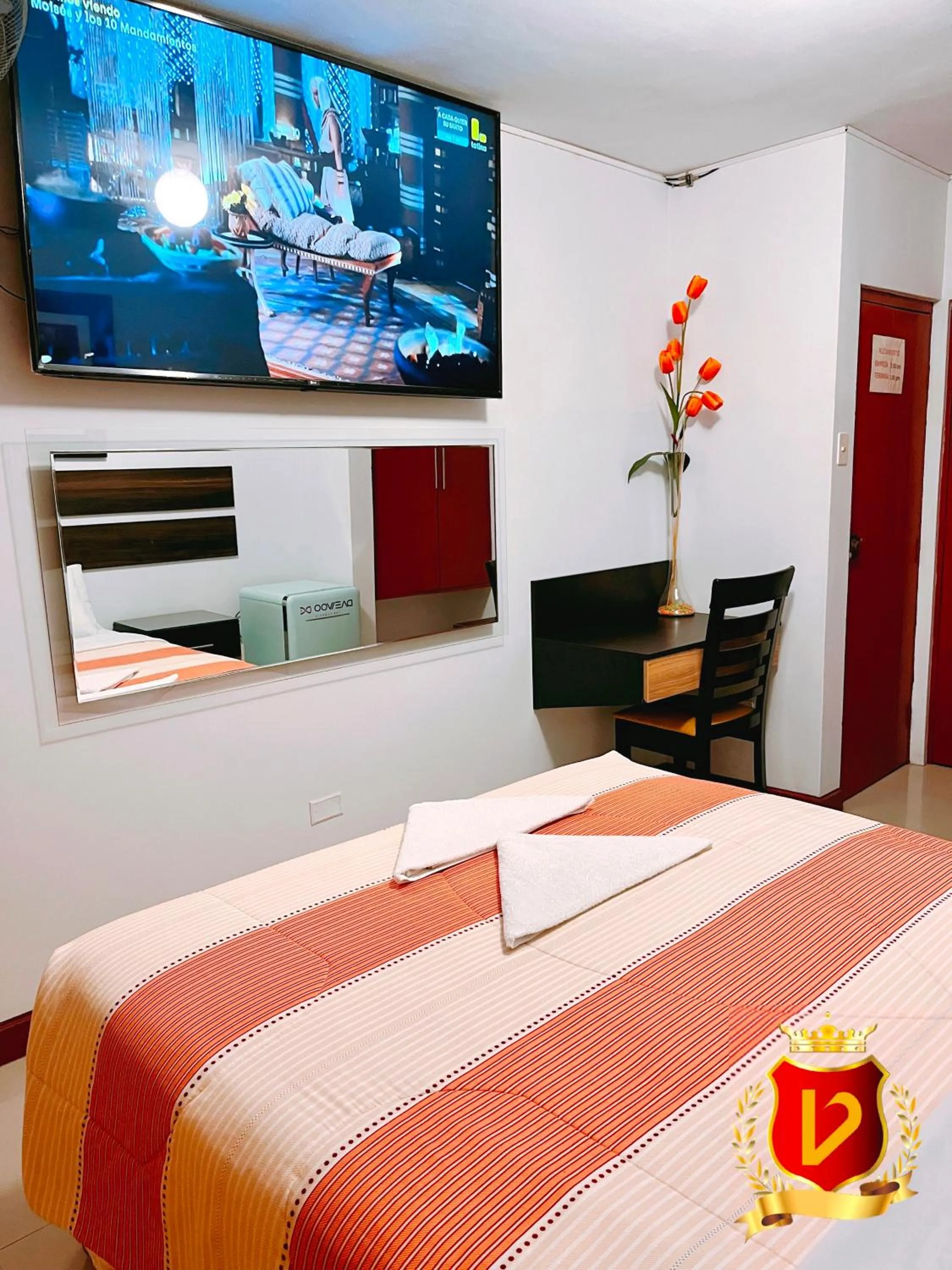 Bed in Veneccia Gold Hotel