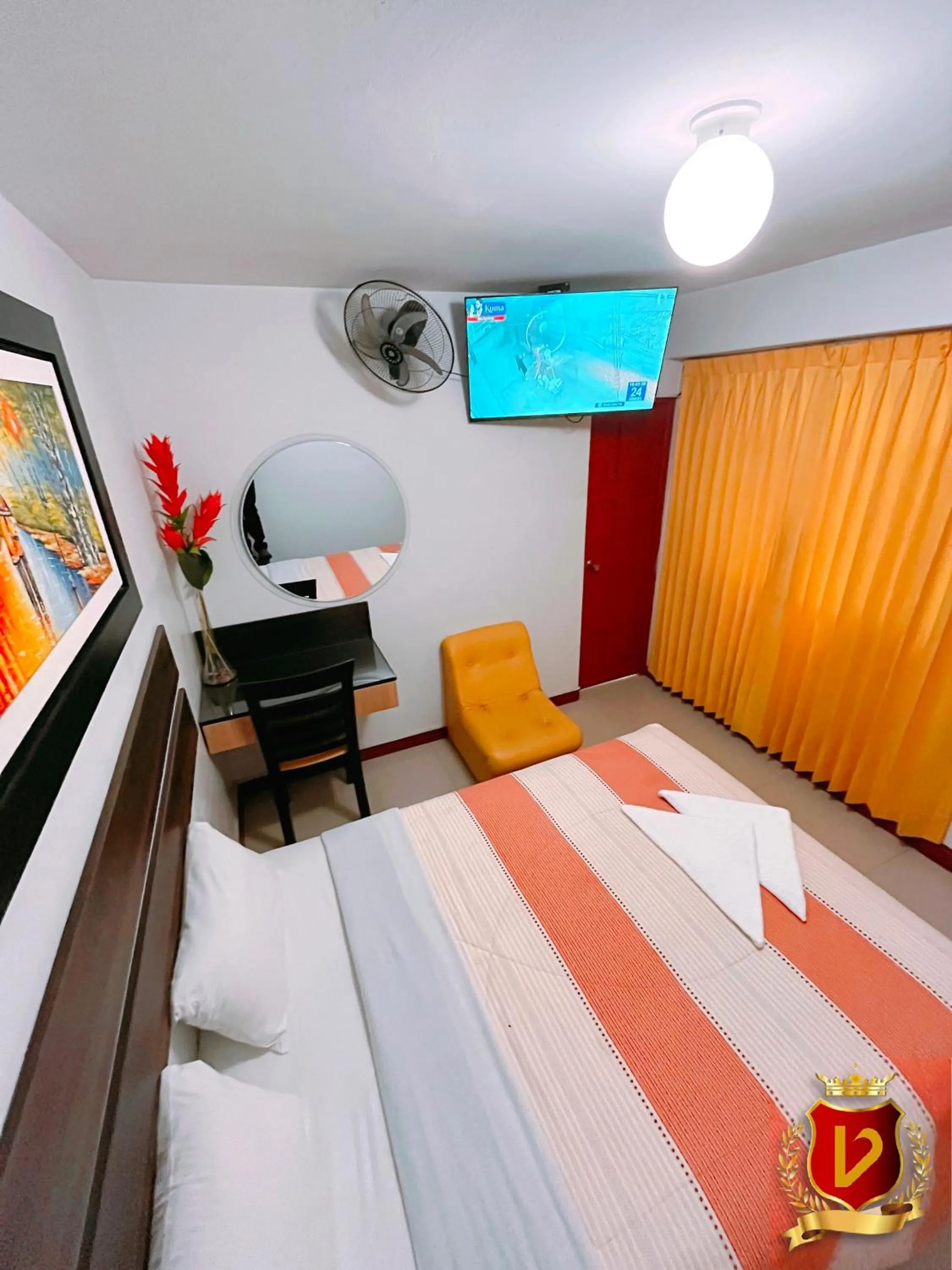 Bed in Veneccia Gold Hotel