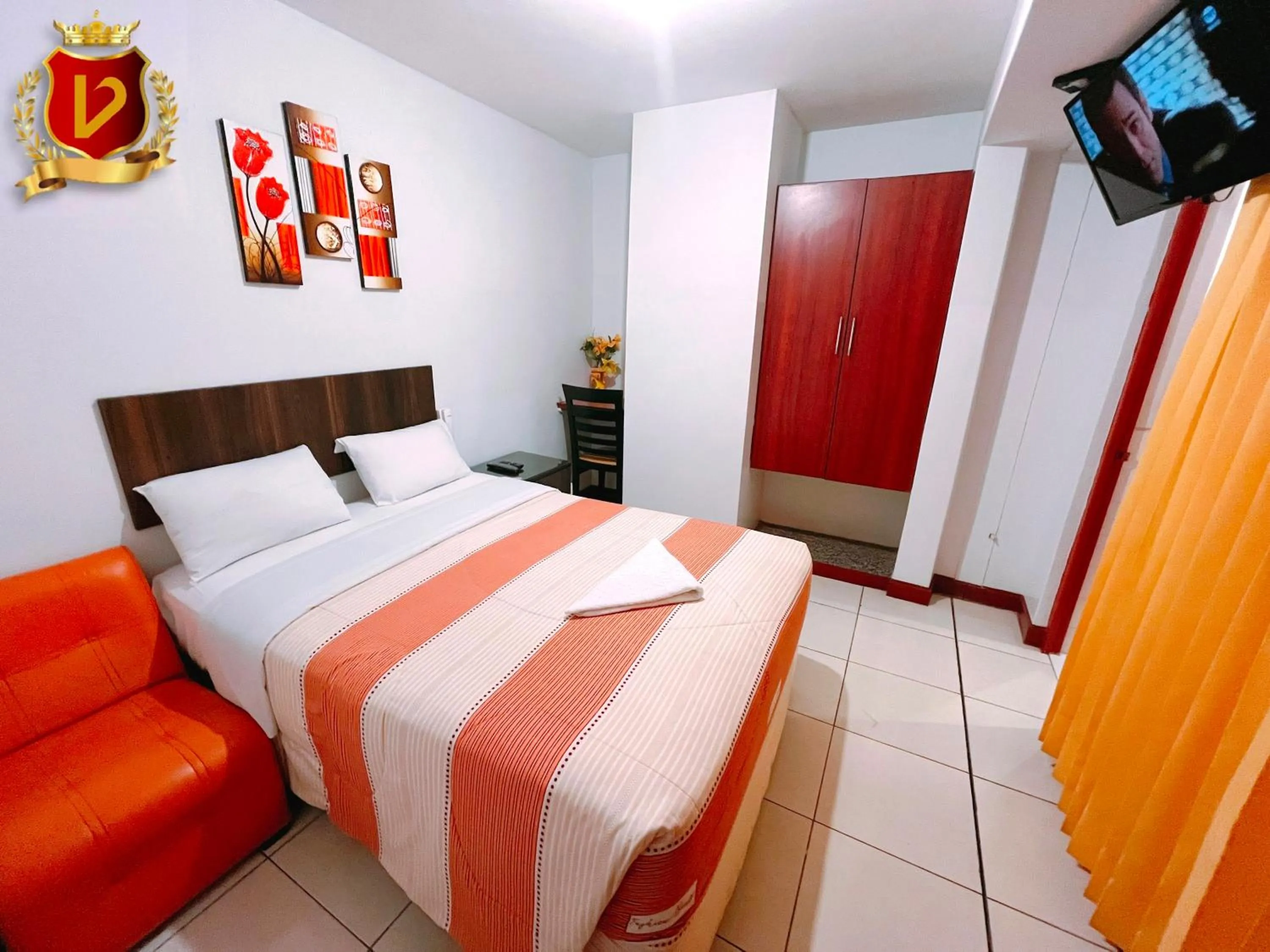 Bed in Veneccia Gold Hotel